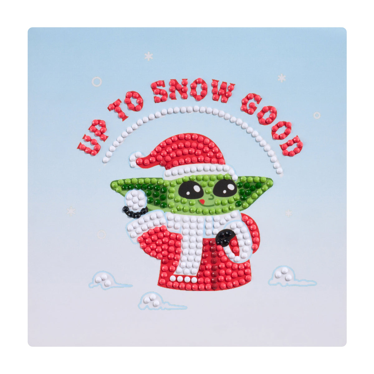 Diamond Painting Diamond Pop Card™ - Star Wars™ 5.8" x 5.8" (14.9cm x 14.9cm) / Round with 17 Colors / 974