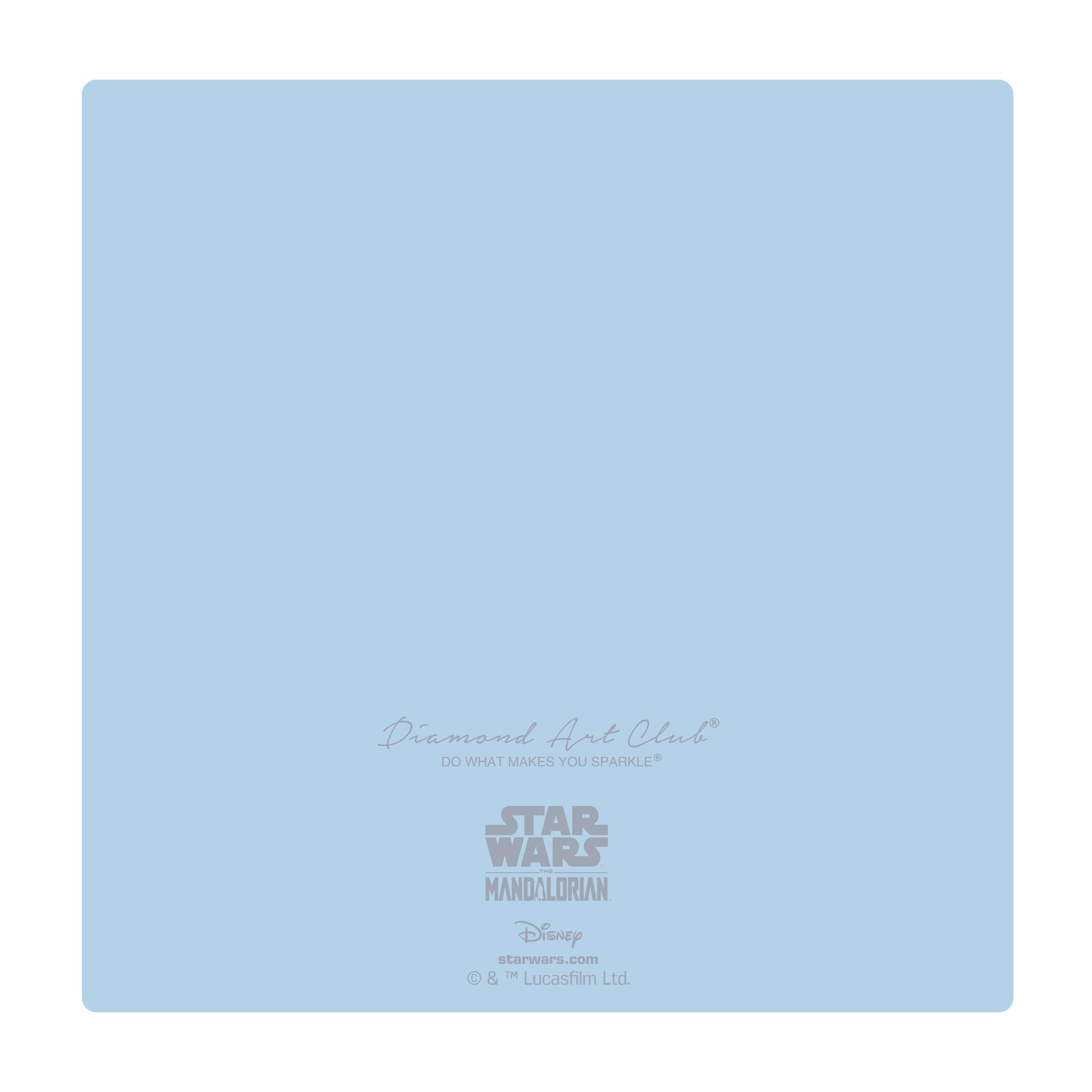 Diamond Painting Diamond Pop Card™ - Star Wars™ 5.8" x 5.8" (14.9cm x 14.9cm) / Round with 17 Colors / 974