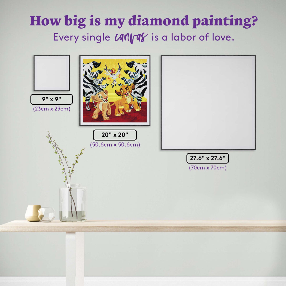 Diamond Painting Ditching the Dodo 20" x 20" (50.6cm x 50.6cm) / Round with 48 Colors including 1 AB and 4 Fairy Dust Diamonds / 33,856