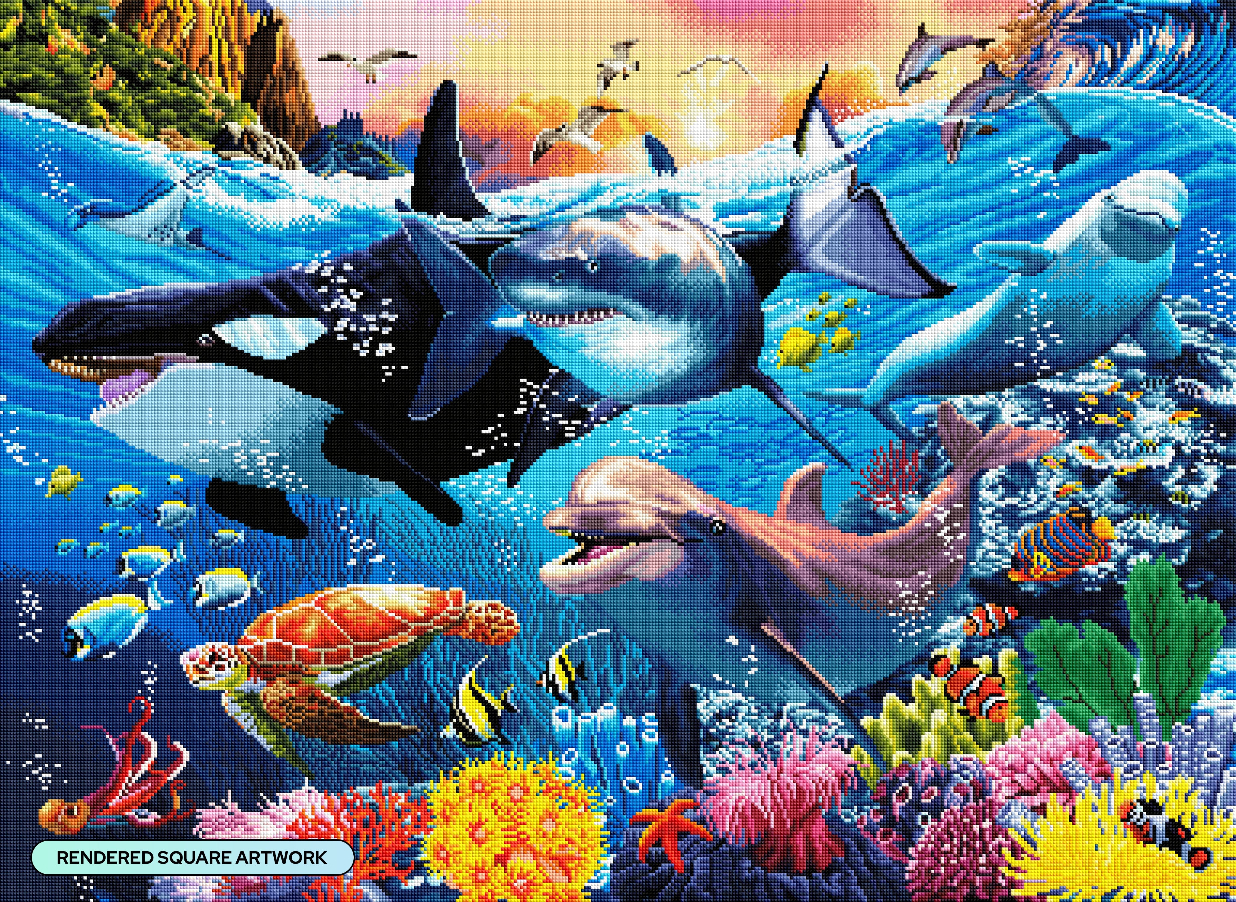 Diverse Underwater World – Diamond Art Club
