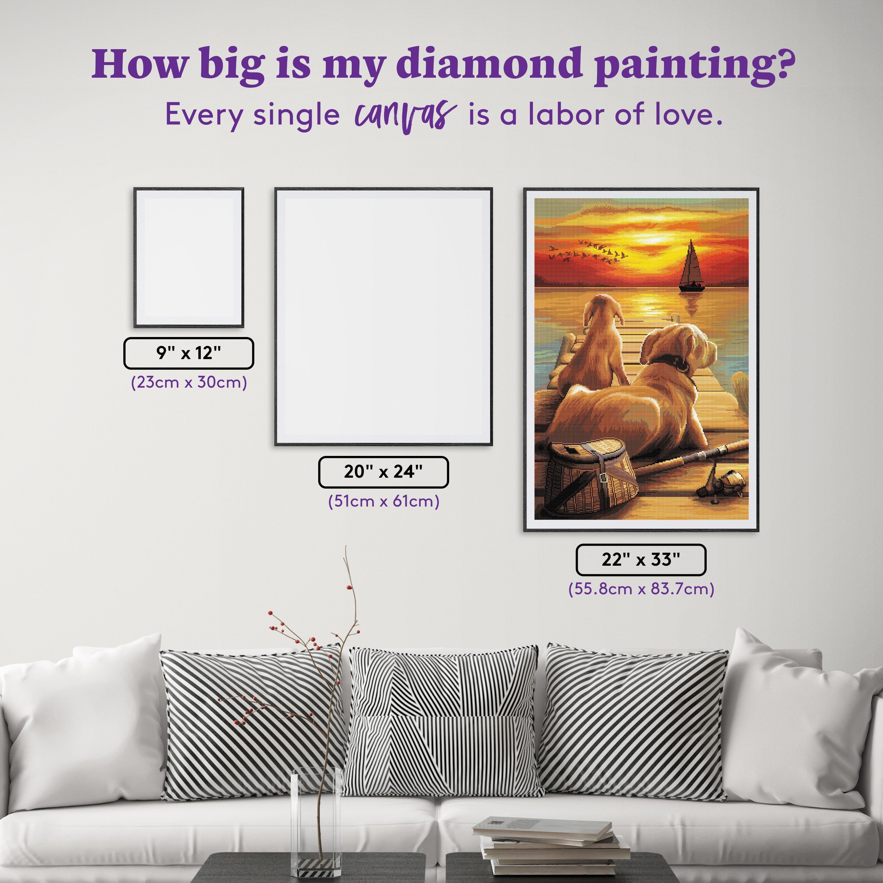 Dockside Sunset – Diamond Art Club