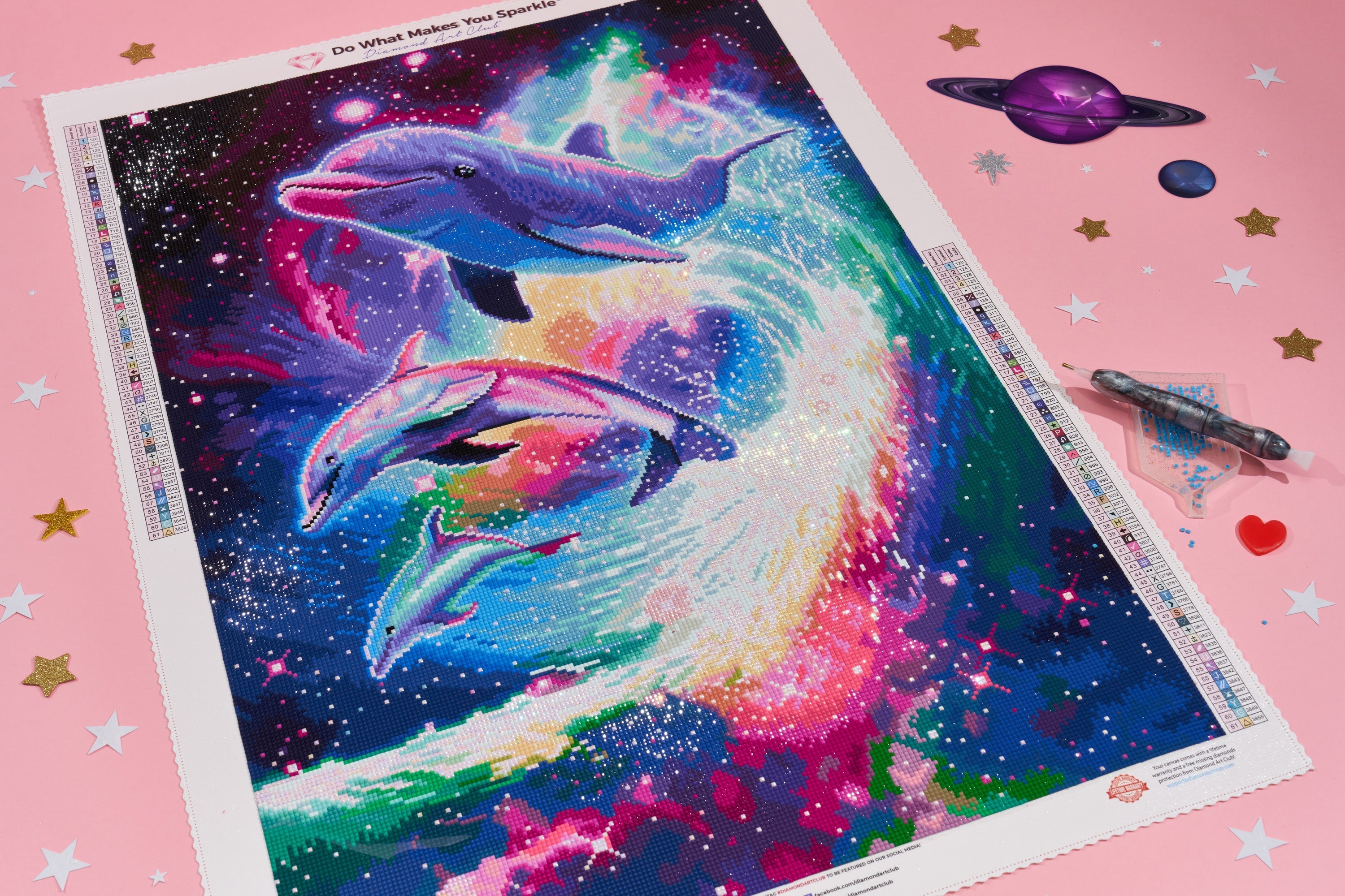 Ocean Dolphin – Diamond Art Club