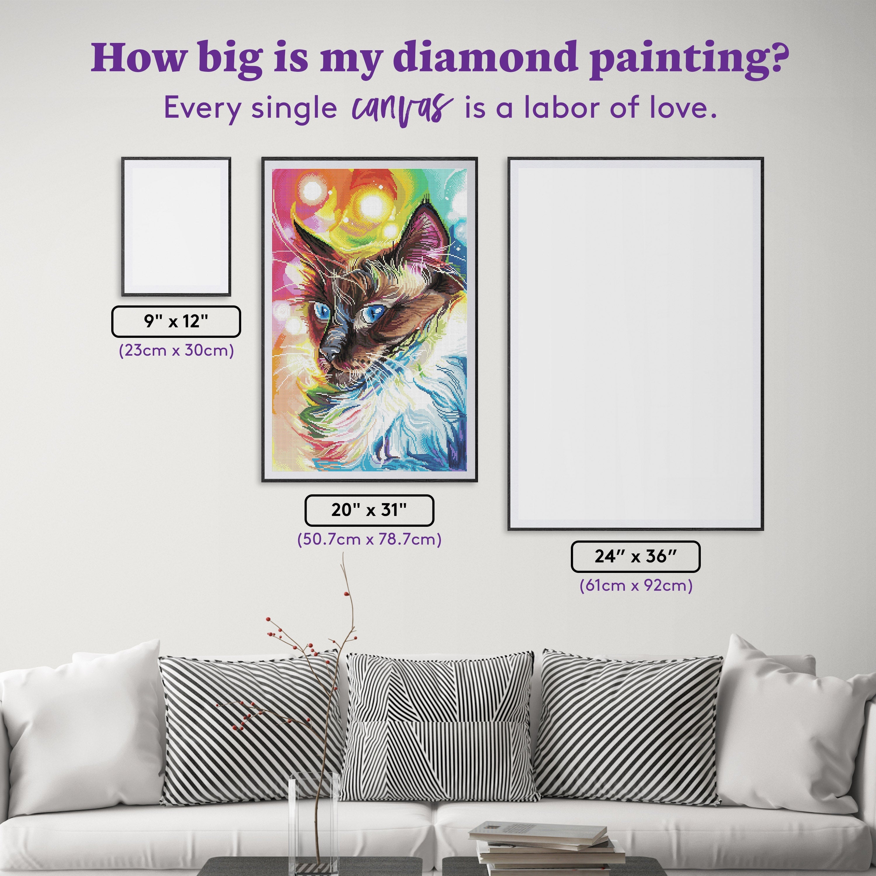 The Cat Flowers 5D Diamond Painting -  – Five Diamond  Painting