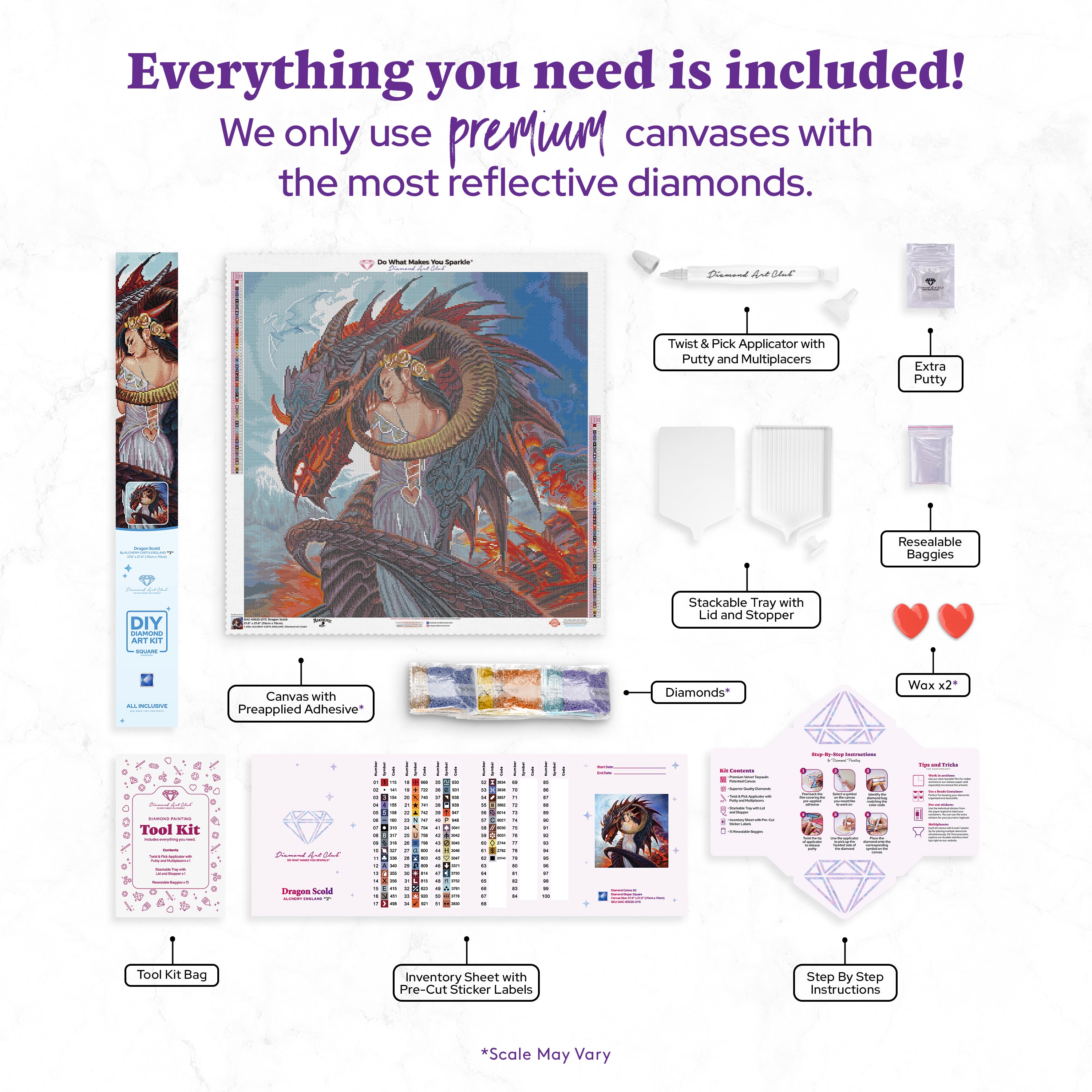Dragon Scold – Diamond Art Club