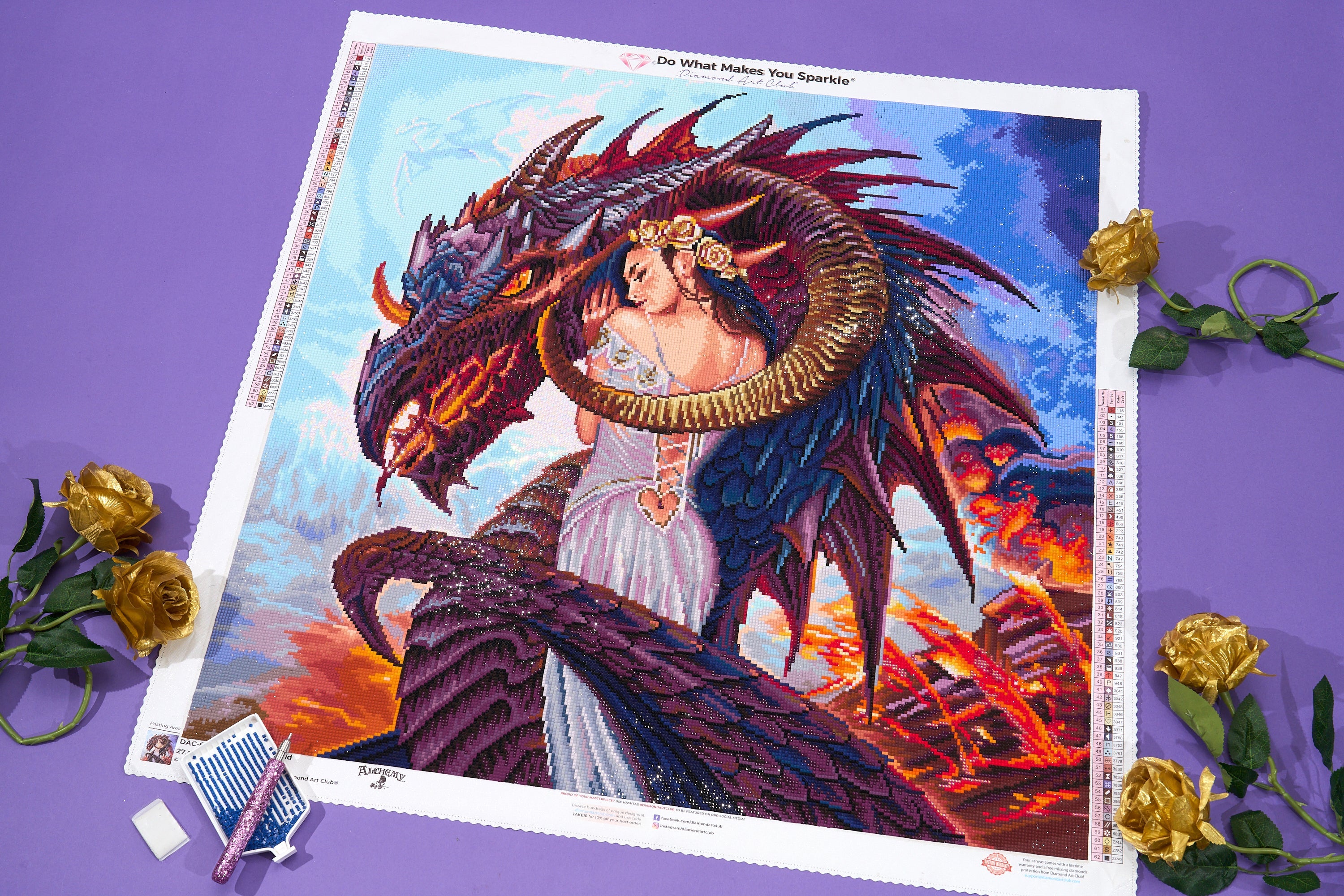 Dragon Scold – Diamond Art Club