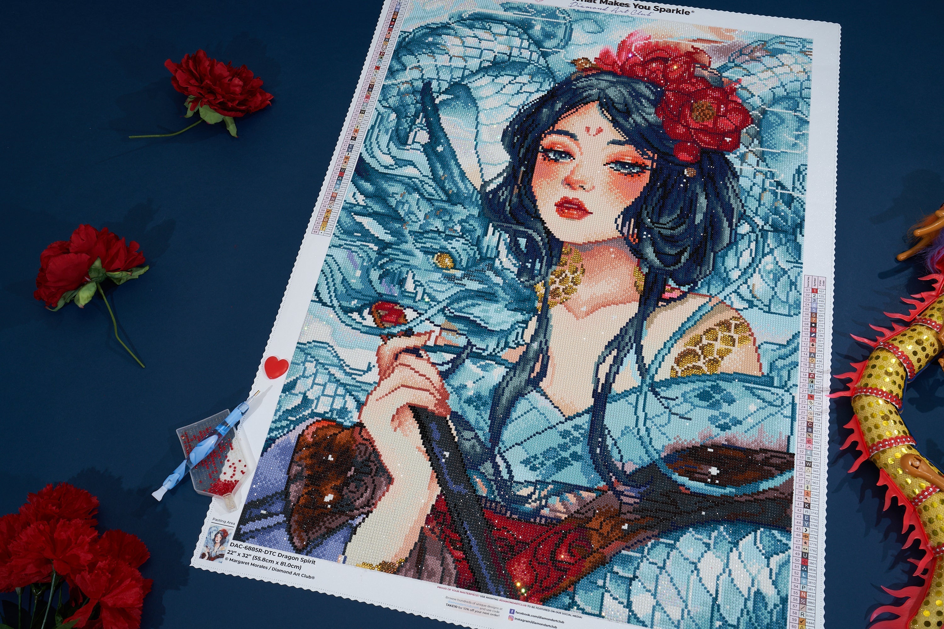 DAC ダイヤモンドアートキット「Dragon Spirit」 DAC ダイヤモンドアートキット「Dragon Spirit」 - メルカリ