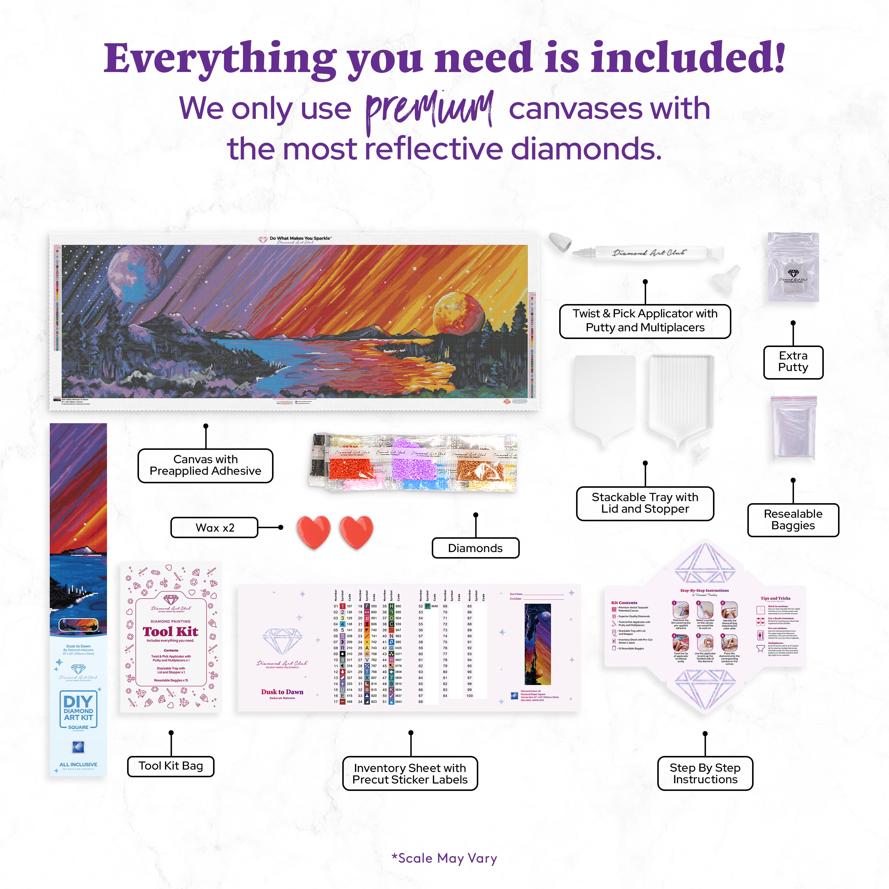 Dusk to Dawn – Diamond Art Club