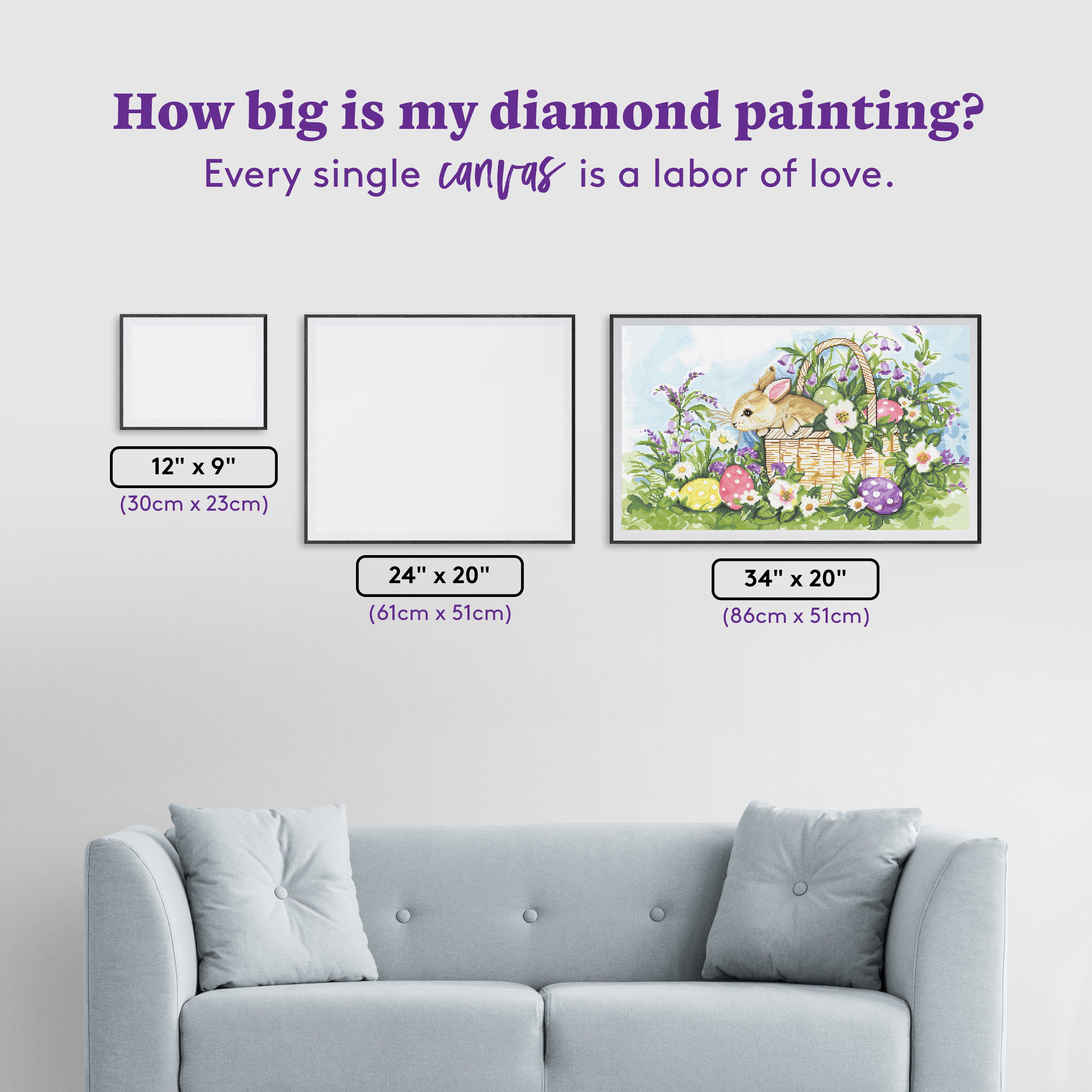 Easter Bunny Basket – Diamond Art Club