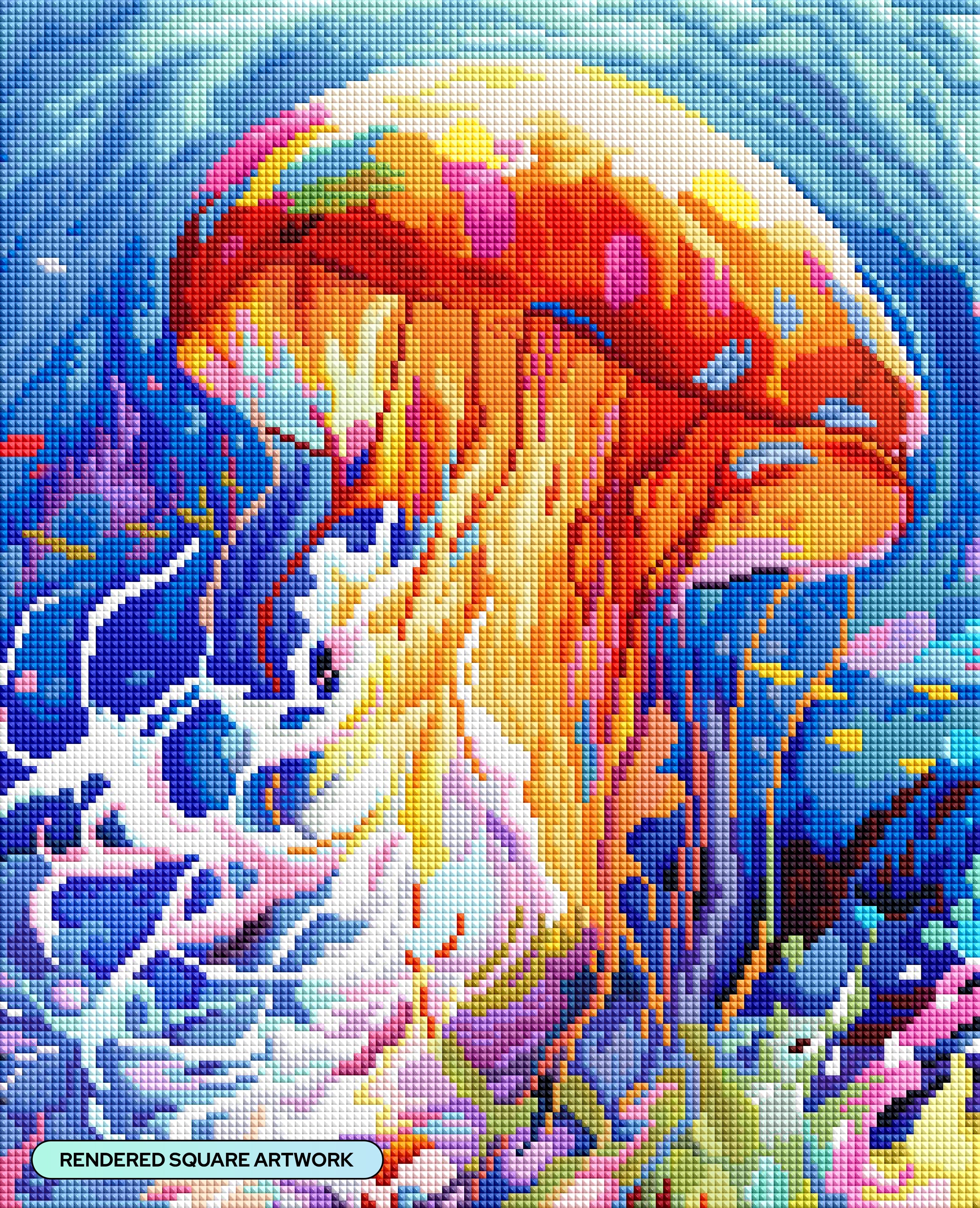 深海のこだま ダイヤモンドアートキット – Diamond Art Club