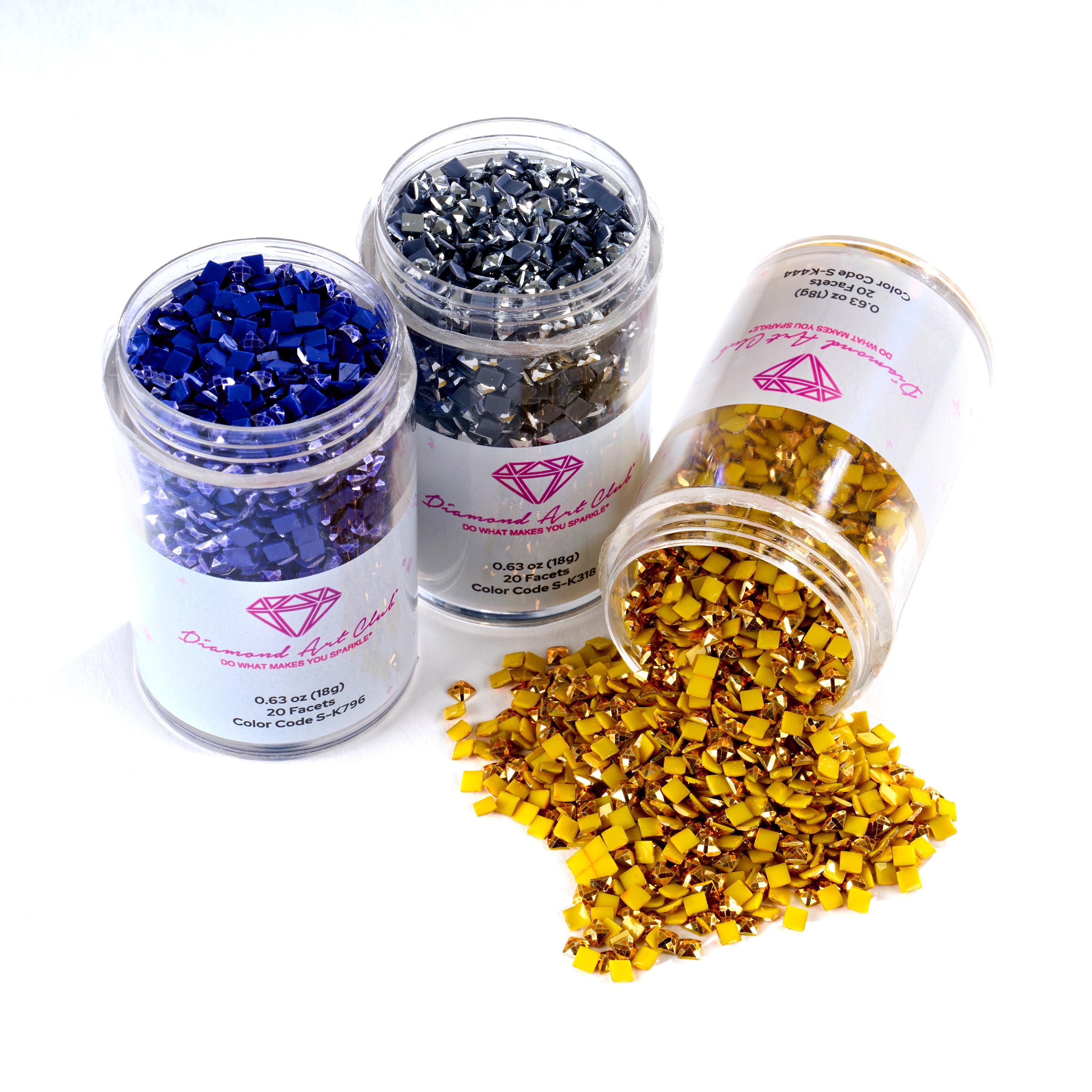 Electro Diamond® - Square (Set of 3) – Diamond Art Club