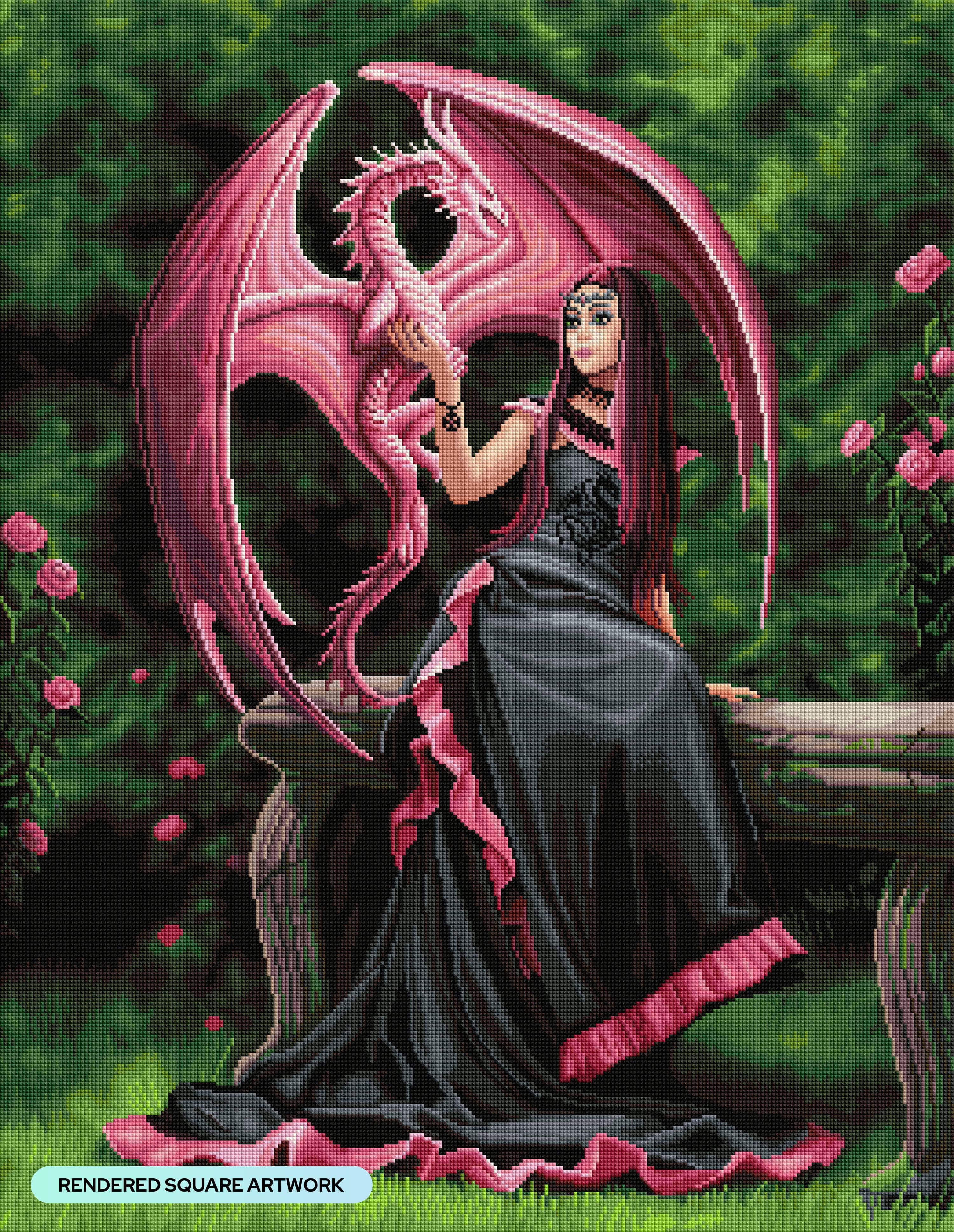Elegant Dragon – Diamond Art Club