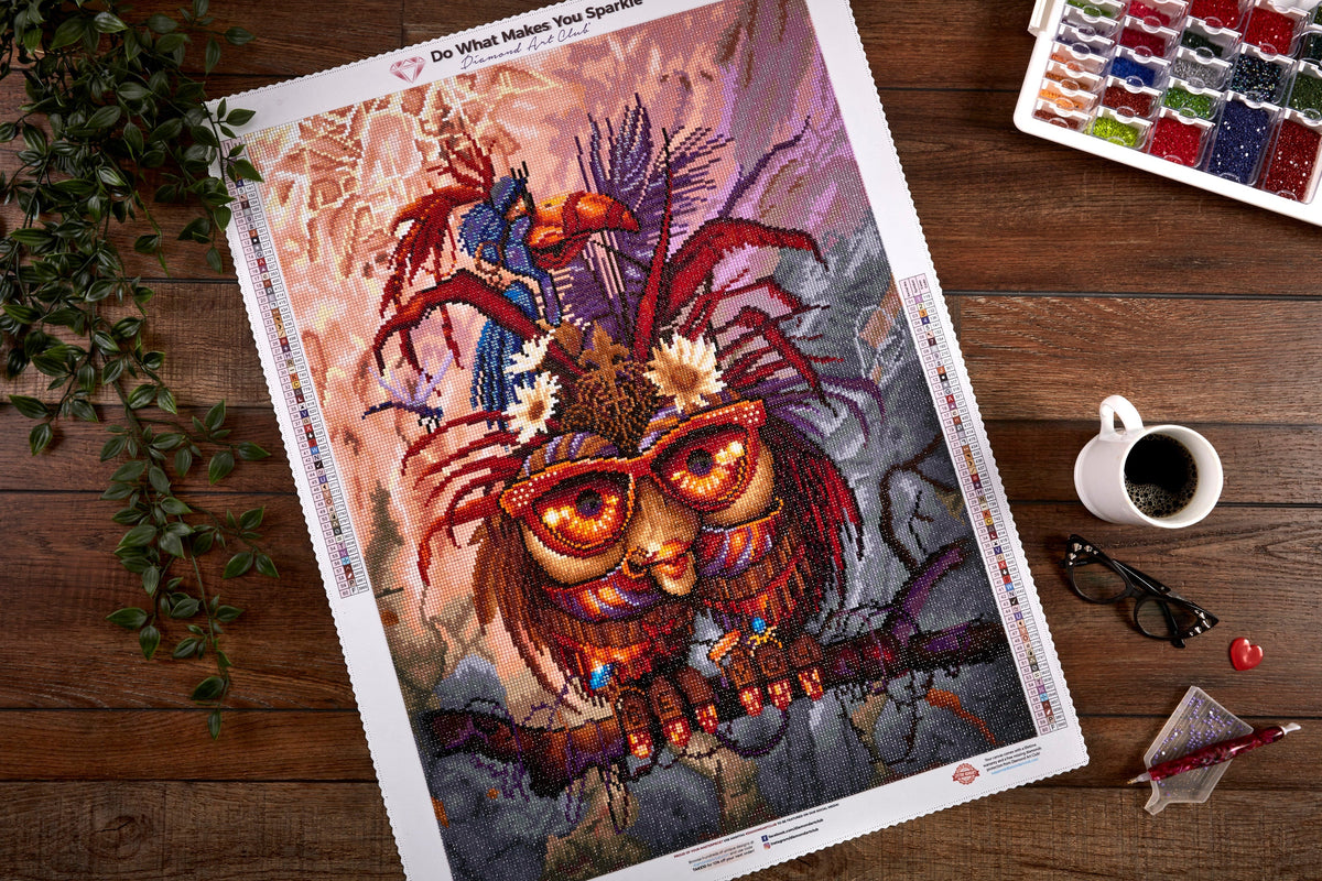 Diamond Painting ELLIE MAY – Be You! 20" x 27" (50.7cm x 68.9cm) / Round with 60 Colors including 5 ABs / 44,526
