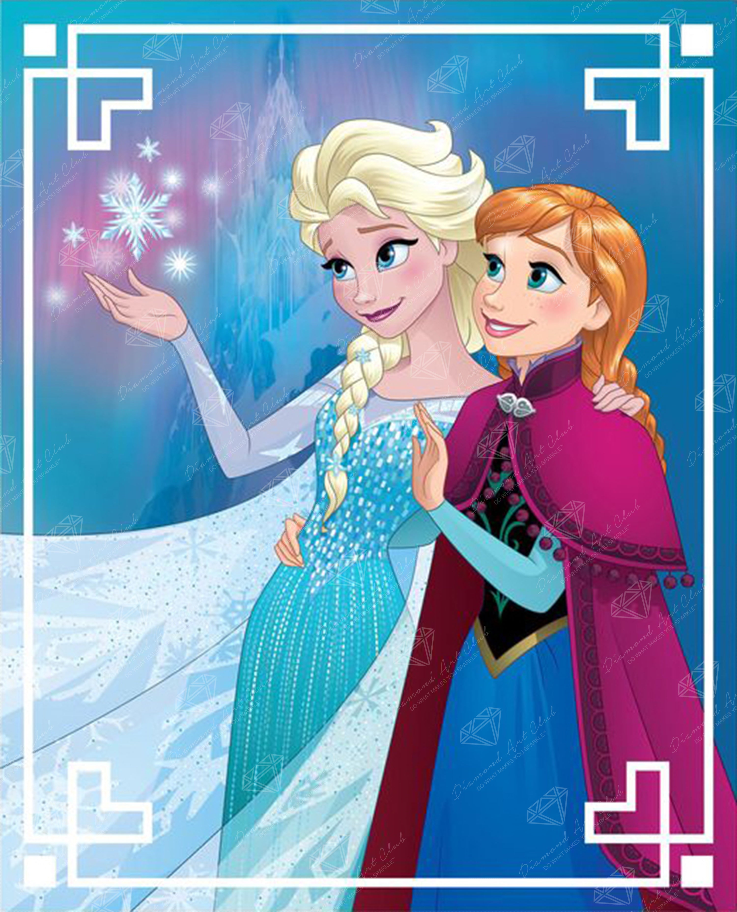 ♡*♡出品です！　Elsa&Anna様 Elsa and Anna – Diamond Art Club