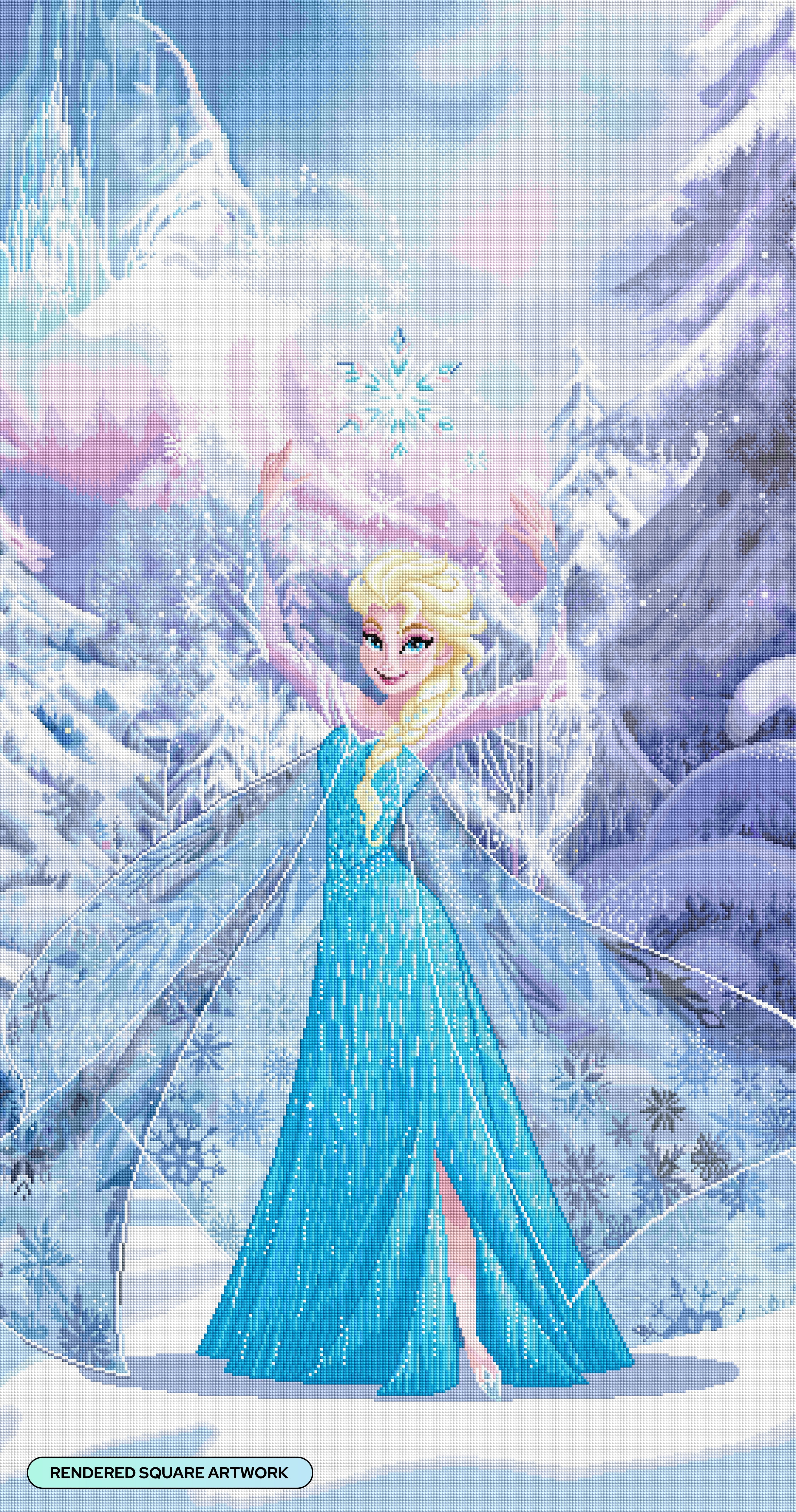 Elsa, Queen of the North Mountain – Diamond Art Club