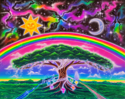 Diamond Painting Enchanted 32.3" x 25.6" (82cm x 65cm) / Square with 88 Colors including 4 ABs and 1 Iridescent Diamond and 7 Fairy Dust Diamonds / 85,869