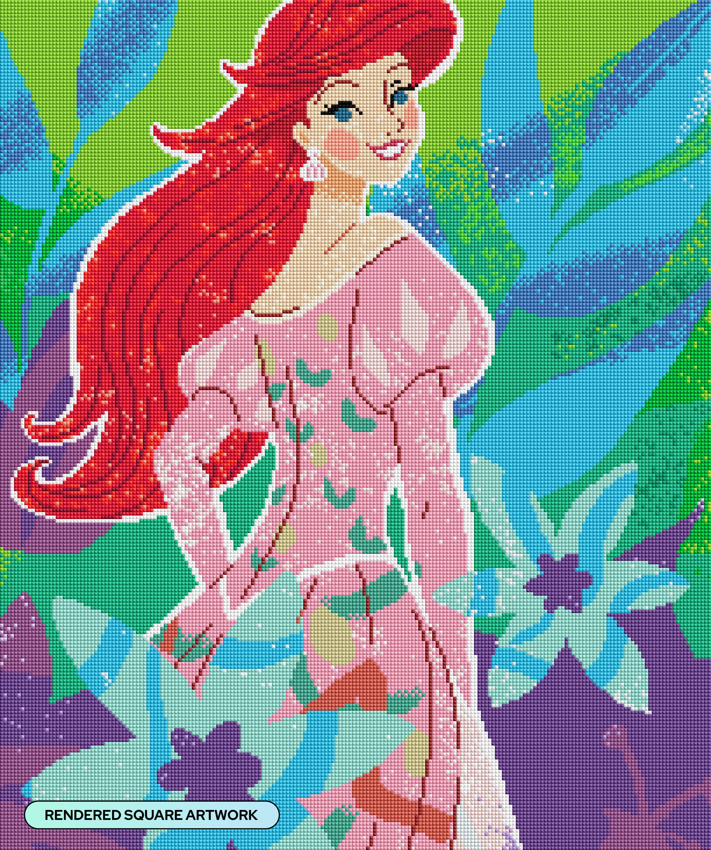 Enchanting Ariel – Diamond Art Club