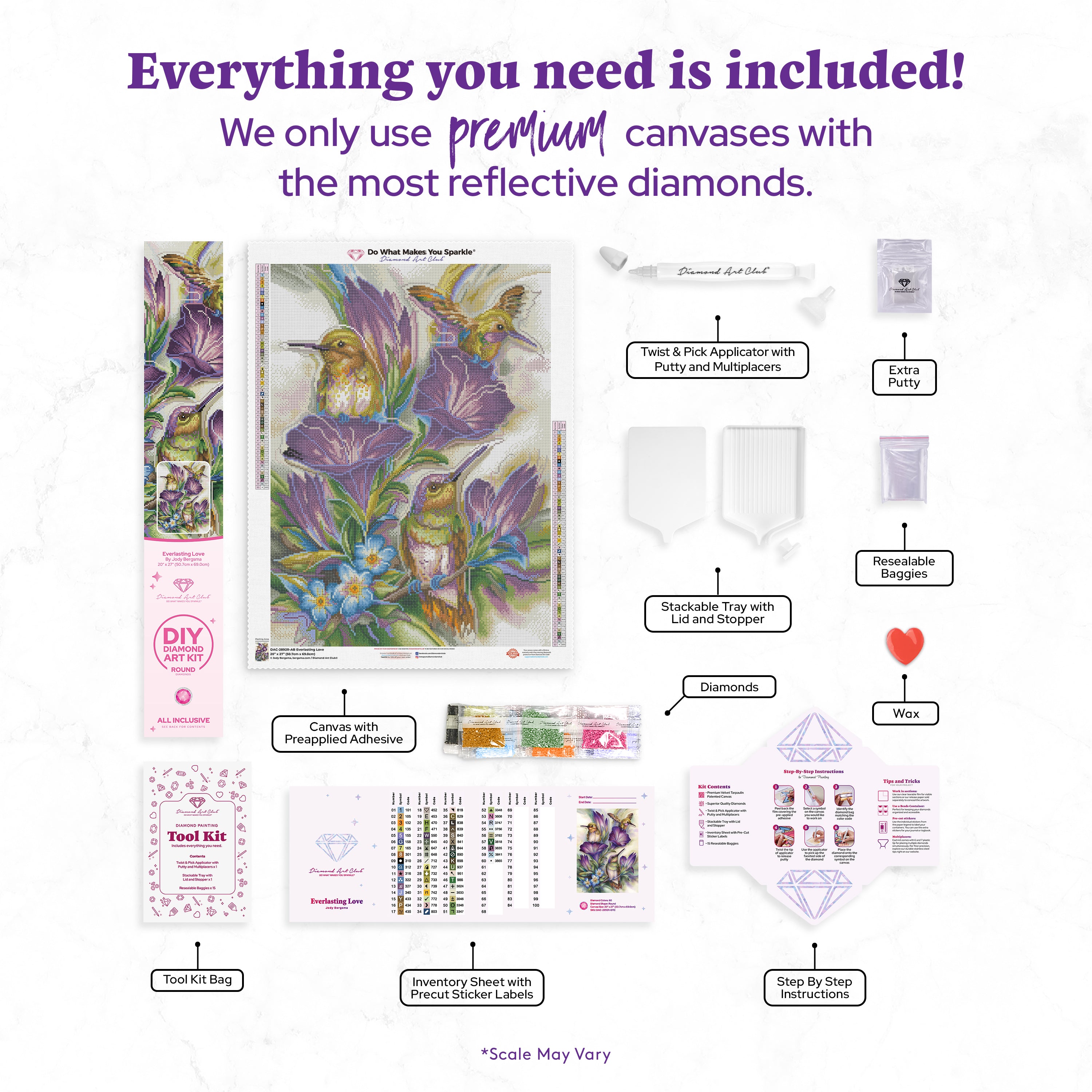 everlasting love！ Everlasting Love Diamond Painting | Diamond Art Club®
