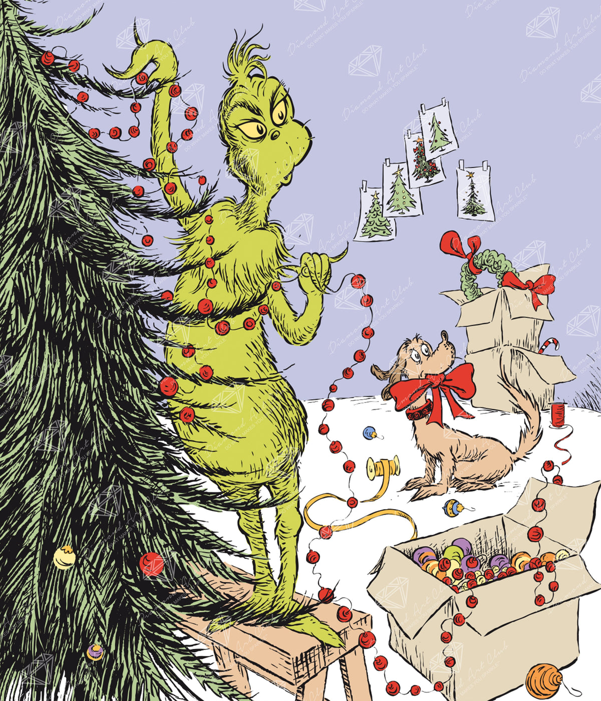 Diamond Painting Every Last Decoration 23.6" x 27.6" (60cm x 70cm) / Square with 15 Colors including 1 AB and 2 Fairy Dust Diamonds / 67,721