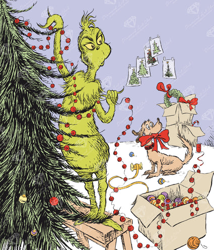 Diamond Painting Every Last Decoration 23.6" x 27.6" (60cm x 70cm) / Square with 15 Colors including 1 AB and 2 Fairy Dust Diamonds / 67,721