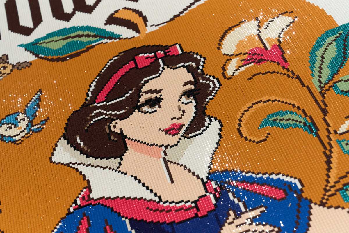 Diamond Painting Fairest of Them All 25.6" x 38.6" (65cm x 97.8cm) / Square with 22 Colors including 1 AB and 4 Fairy Dust Diamonds / 102,573