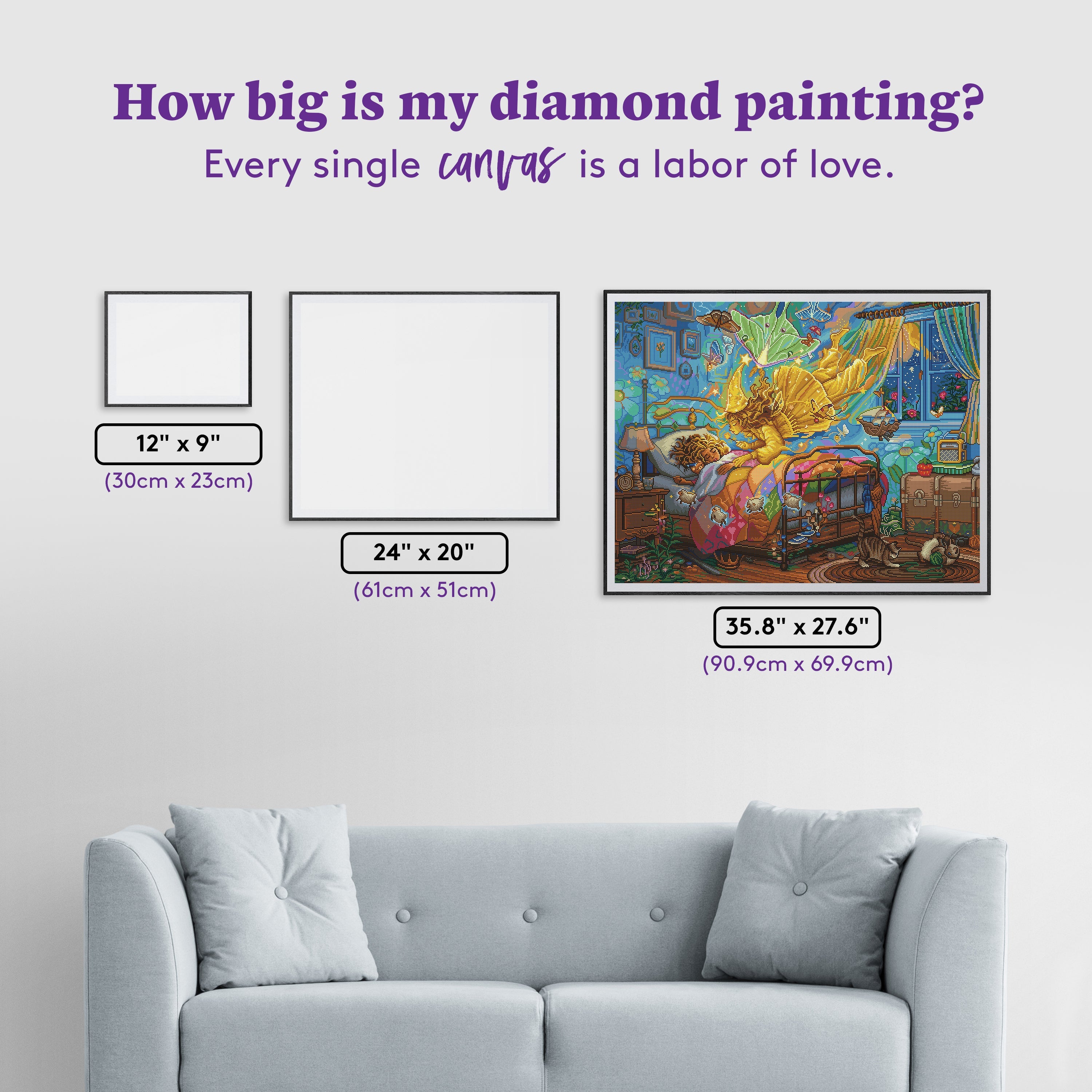 Fairy of Dreams Diamond Painting Kit – Diamond Art Club