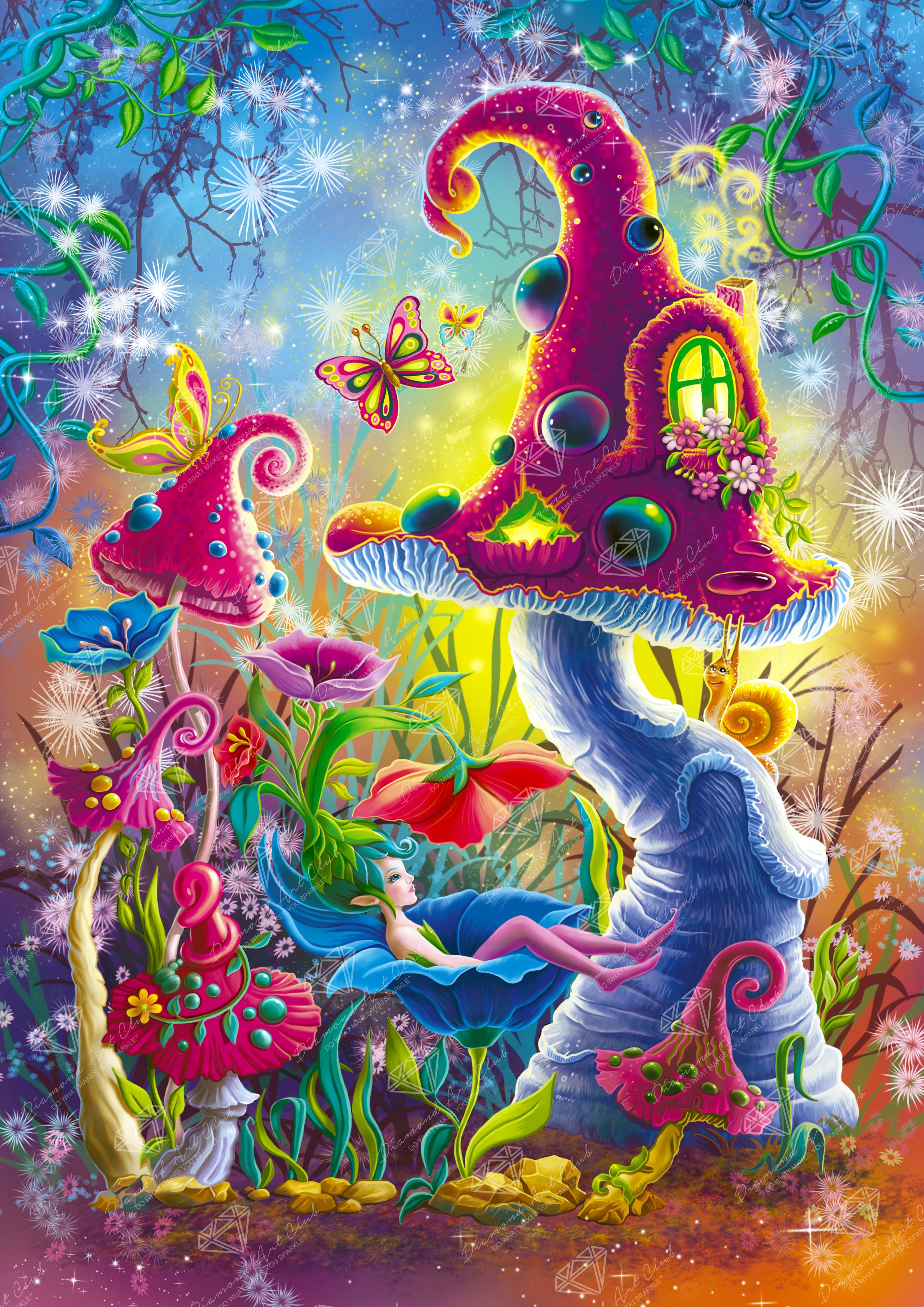 Fairy on Vacation – Diamond Art Club