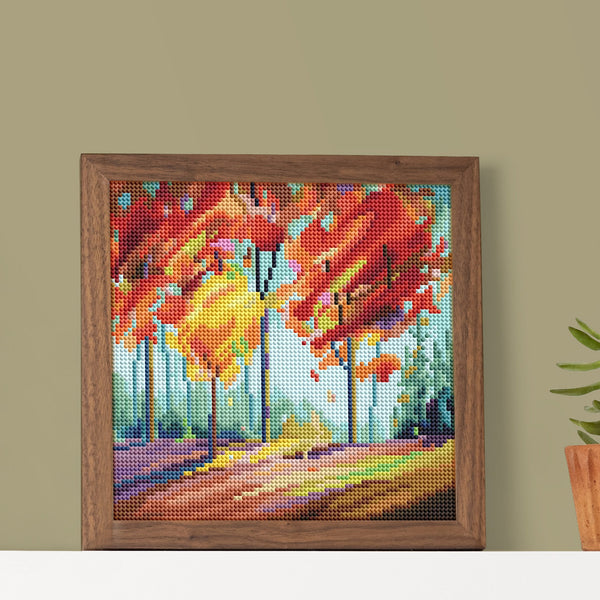 Diamond Pattern Fall Display Fall Fling – Diamond Art Club