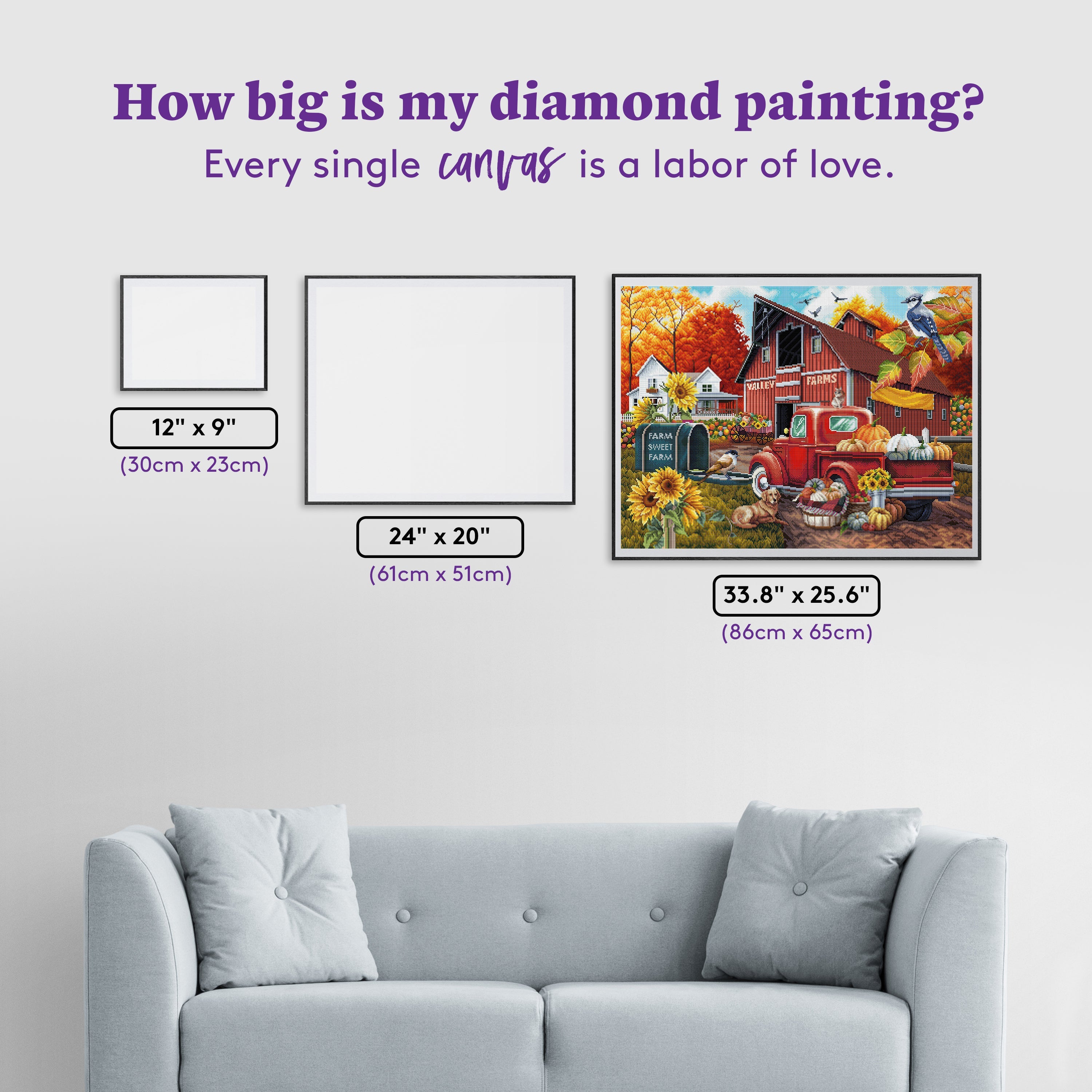 Farm Sweet Farm Diamond Painting Kit – Diamond Art Club