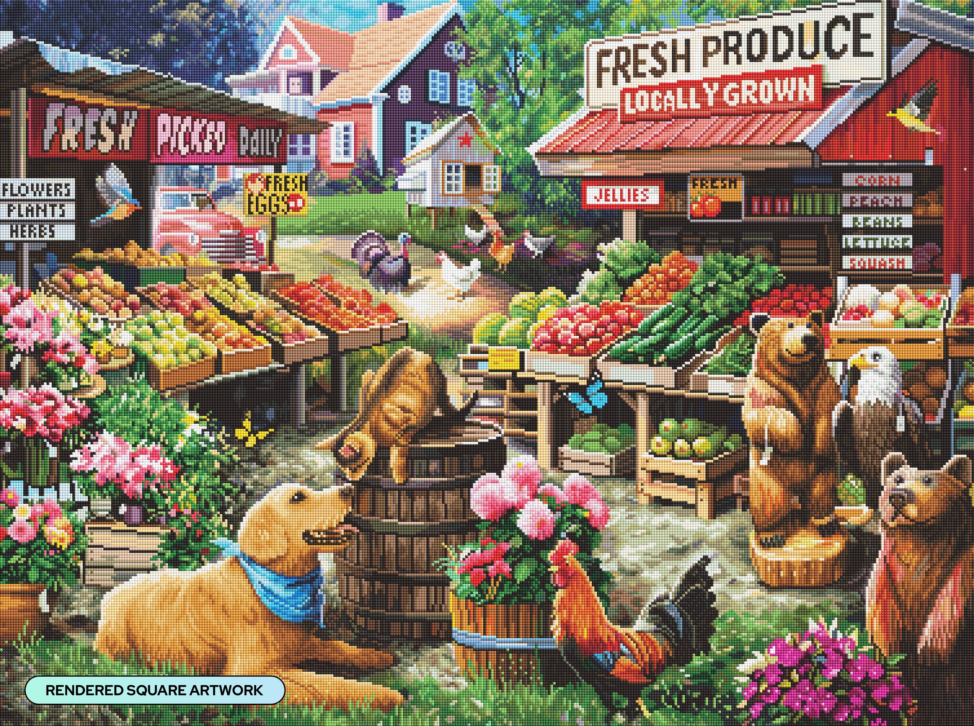 Farmstand – Diamond Art Club