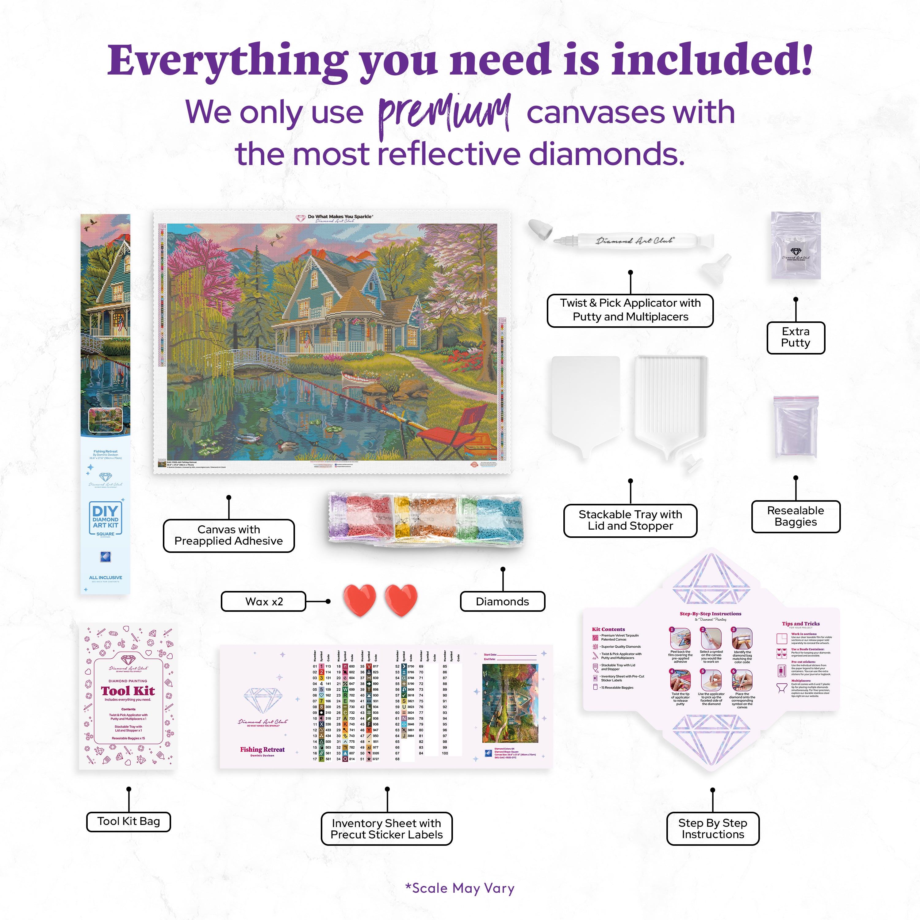 Fishing Retreat – Diamond Art Club
