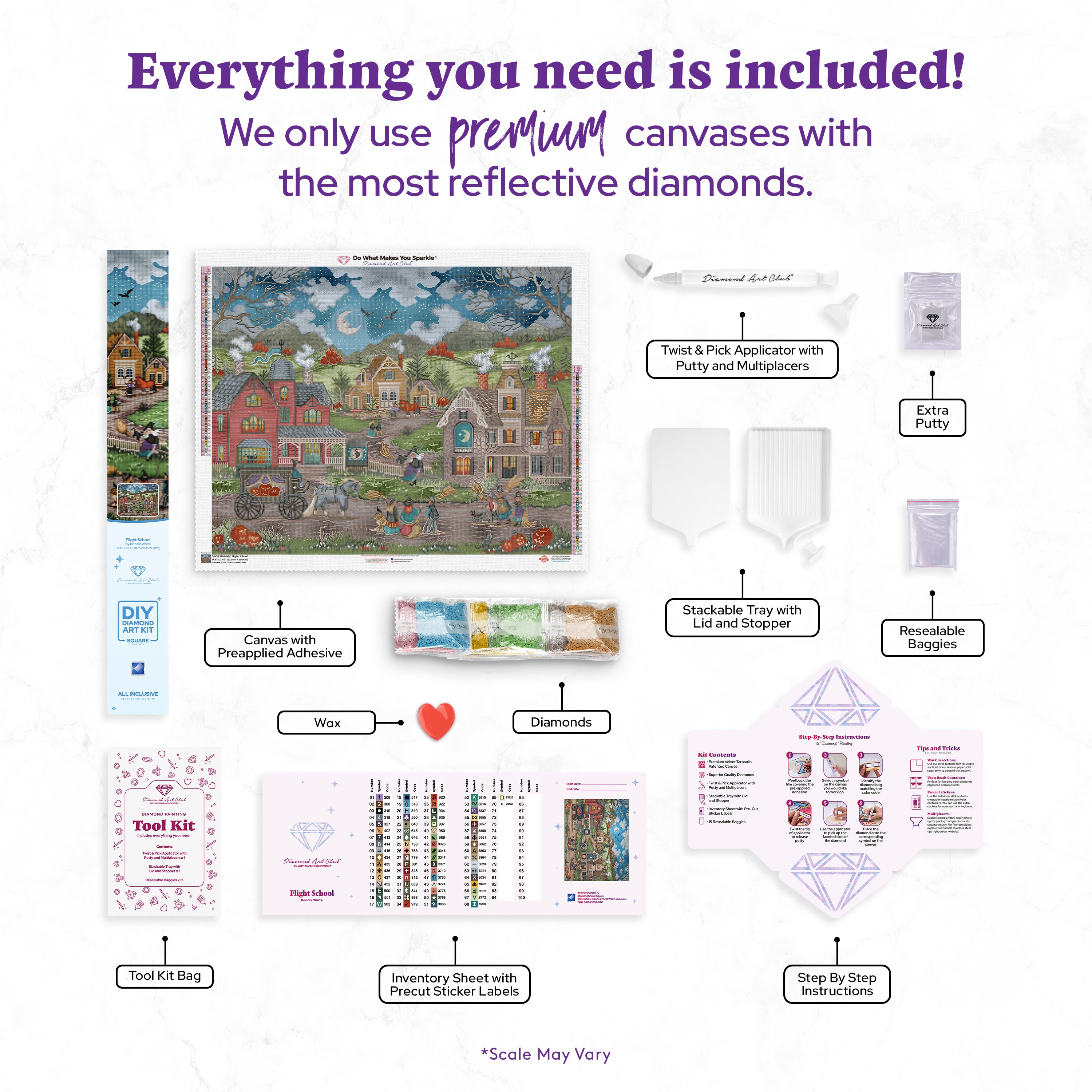 Flight School – Diamond Art Club