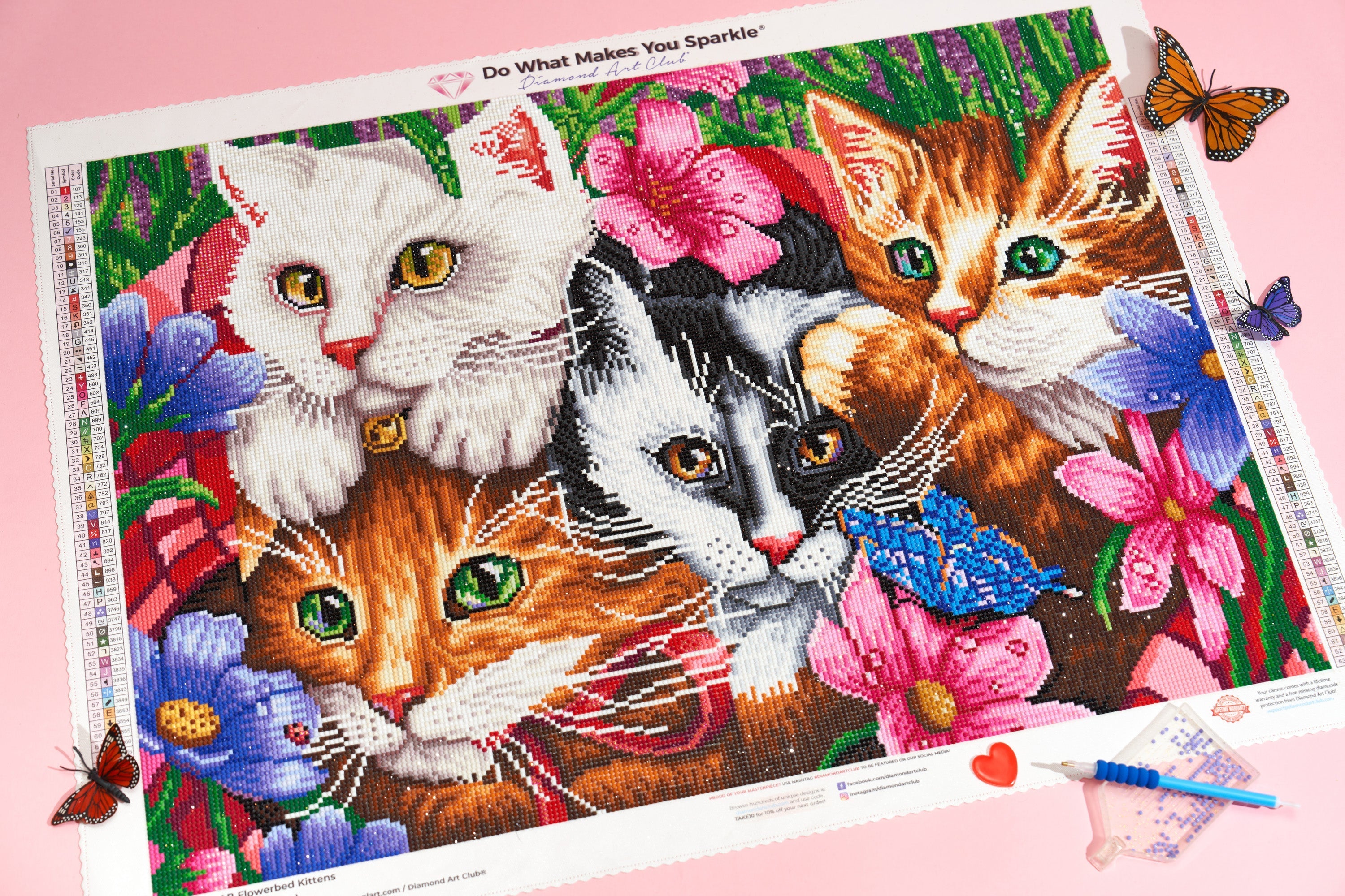 Bell cat Rose Flower Diamond Painting Kits,Diamond Art for Adults, Full  Drill Diamond Painting, 5D Gem Art for Adults Wall Home Decor (xq196) -  Yahoo Shopping