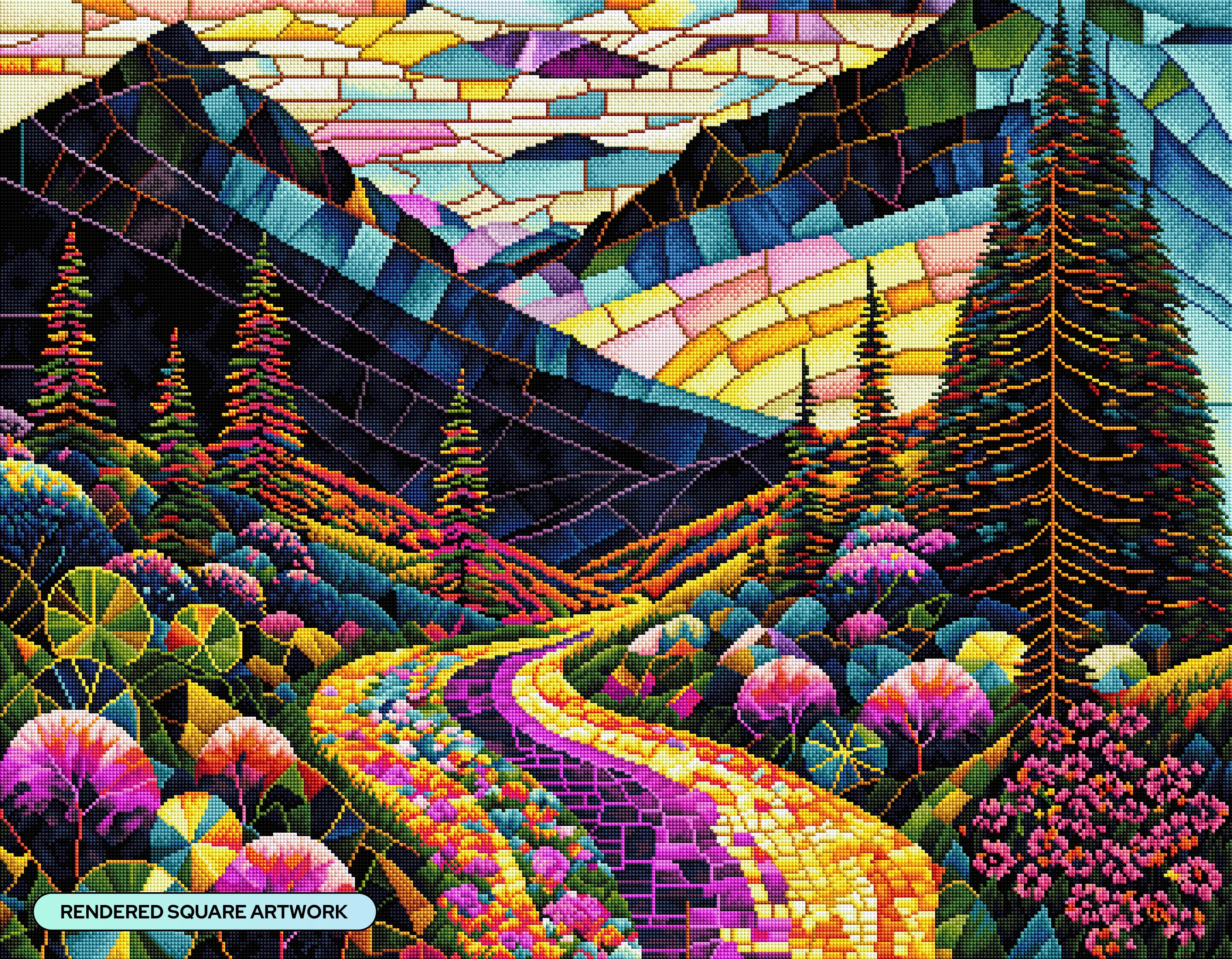 Follow Your Path to Happiness – Diamond Art Club