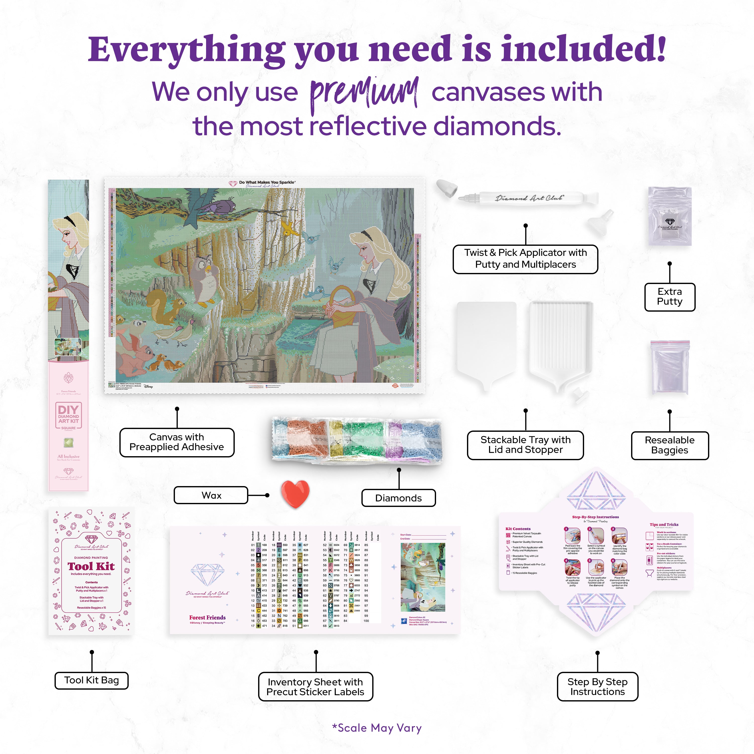 Forest Friends – Diamond Art Club