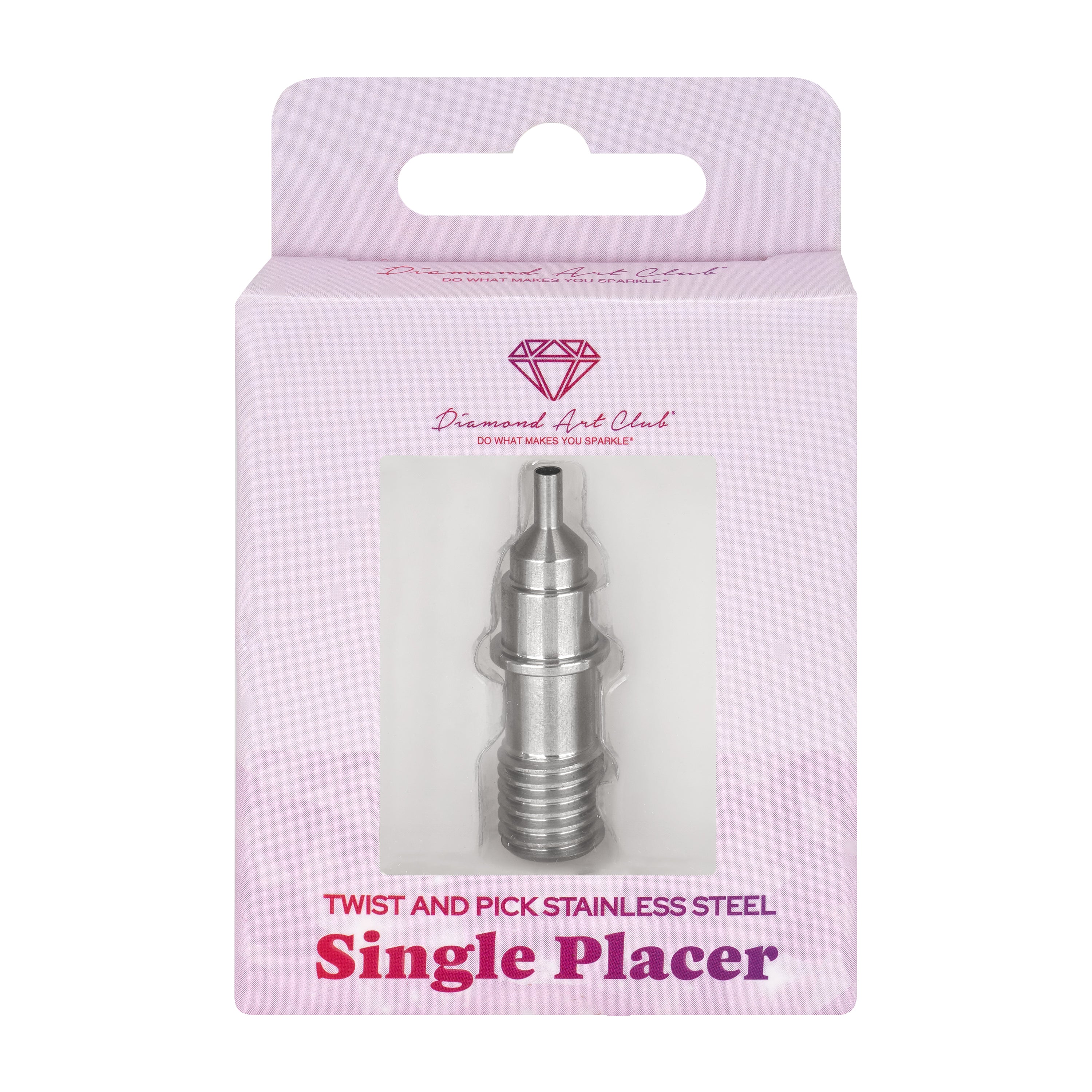 Forever Stainless Steel Single Placer Tip for Twist and Pick
