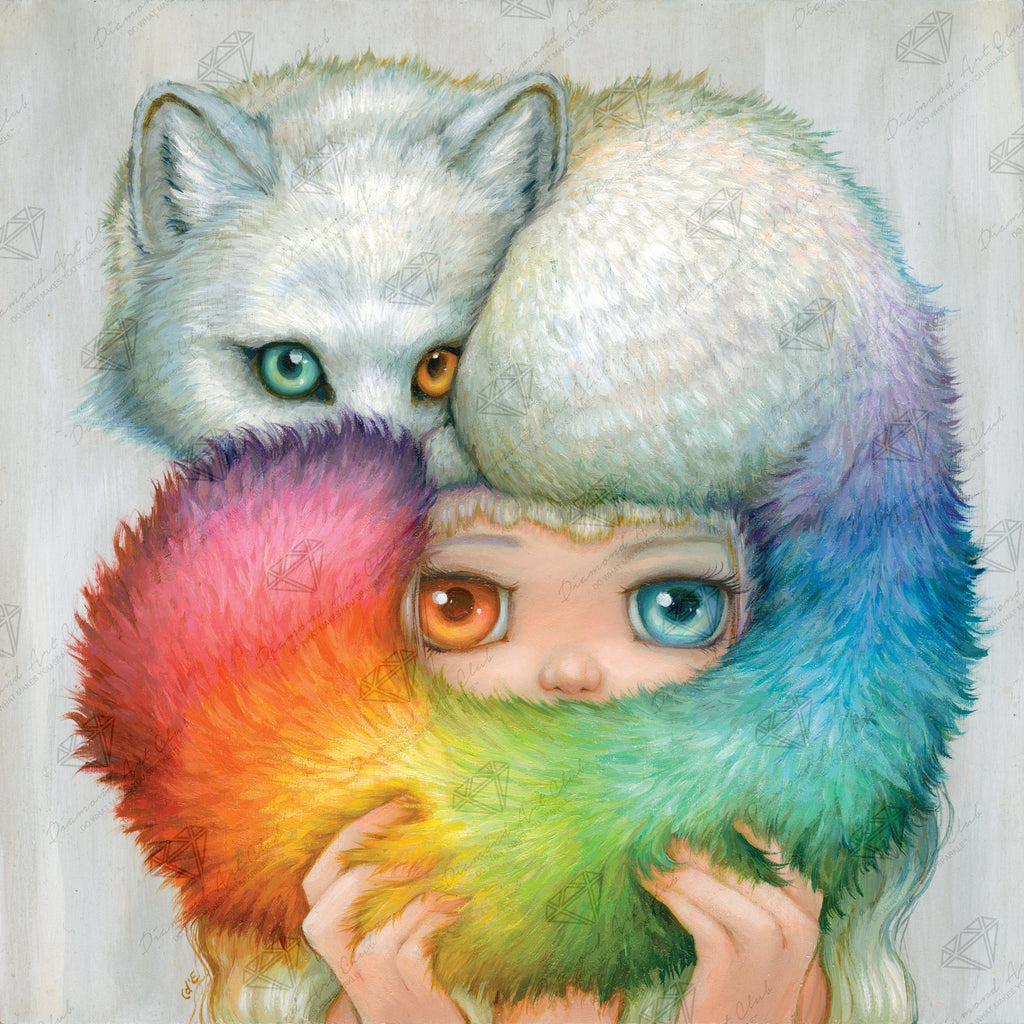 ダイヤモンドアートクラブ Foxy Lady DAC foxy-lady-diamond-art-painting