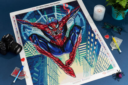  Meetmugum 5D DIY Spiderman Diamond Painting Kits