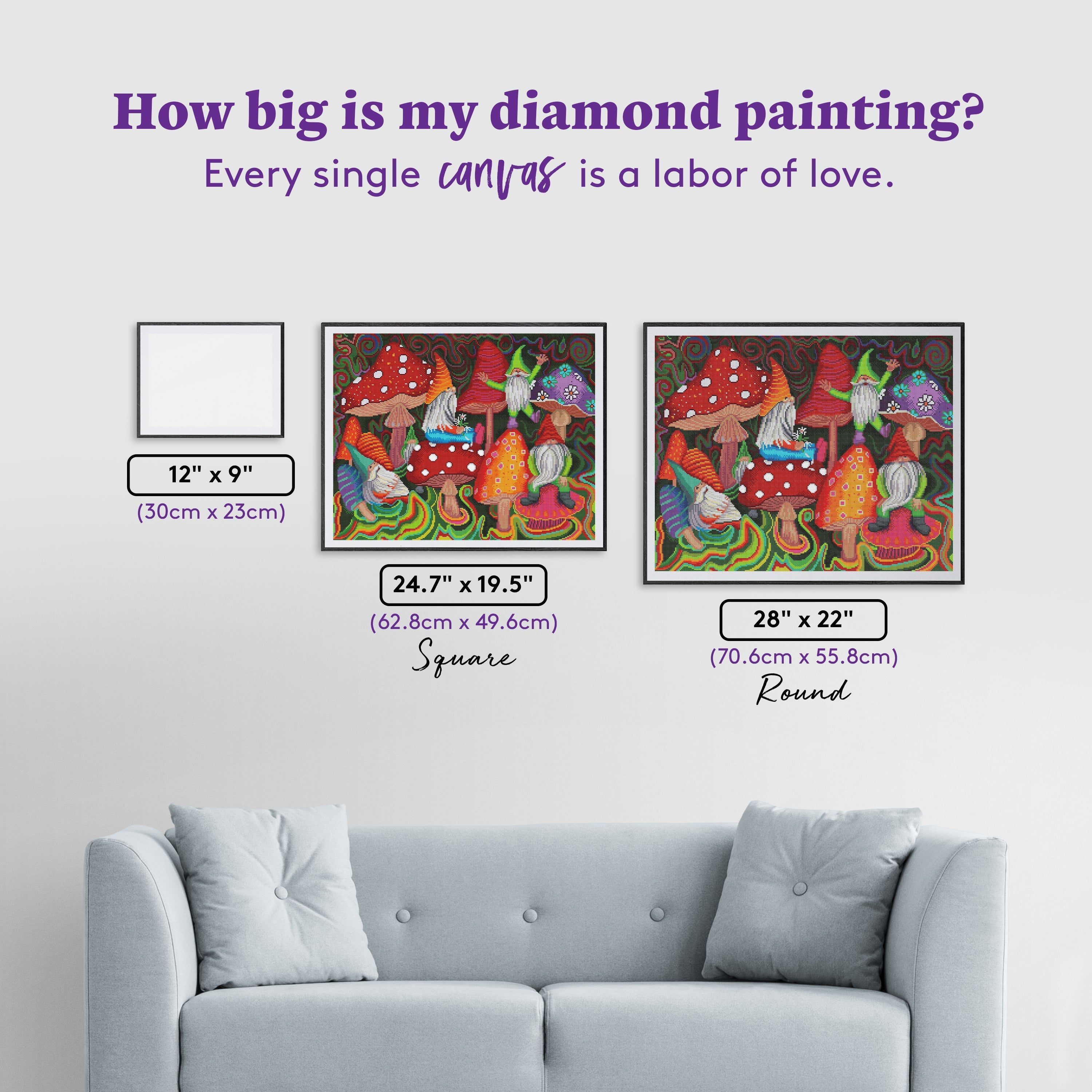 FungGuys Diamond Painting Kit – Diamond Art Club
