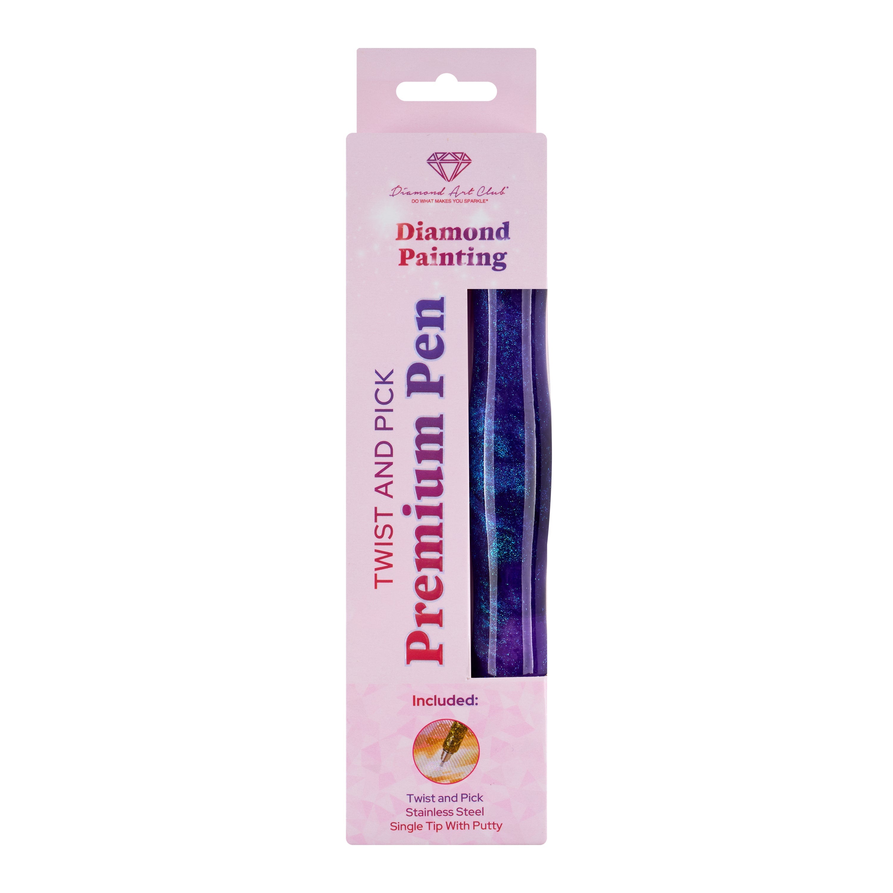 Twist And Pick Premium Pen - Galactic Twist Swirl – Diamond Art Club