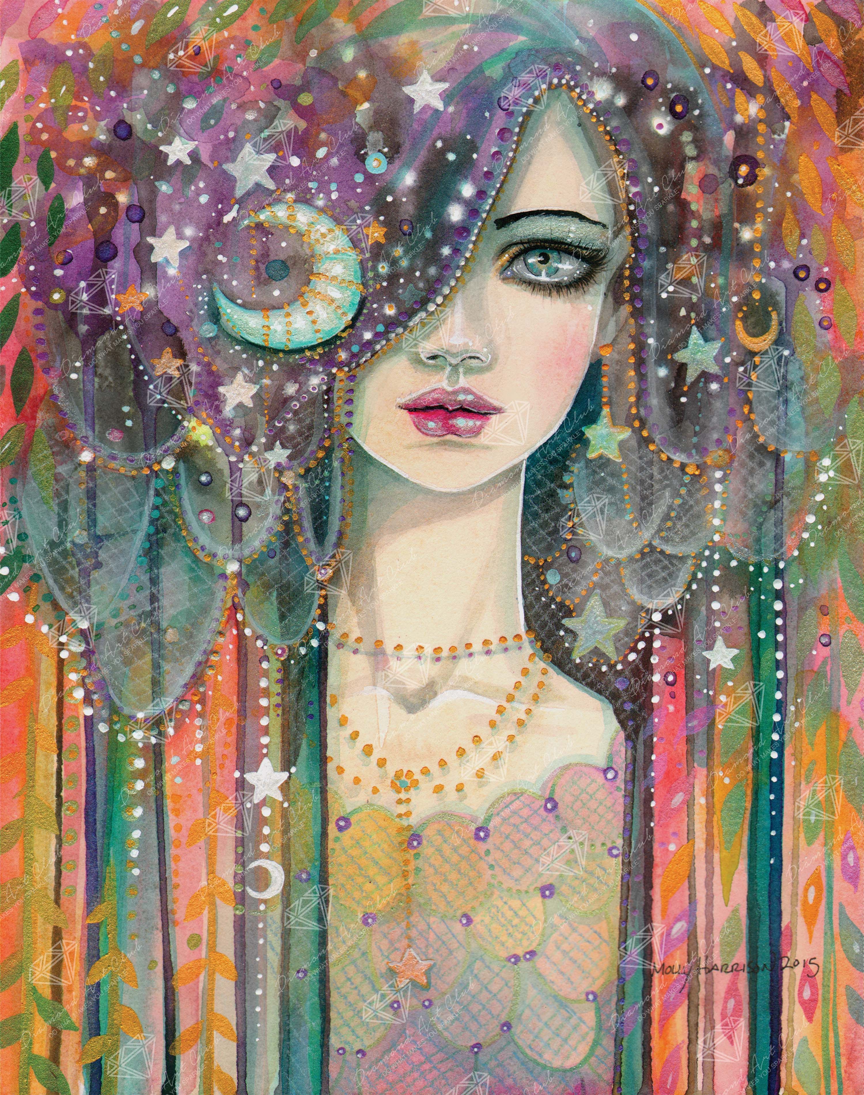 Galaxy Girl – Diamond Art Club