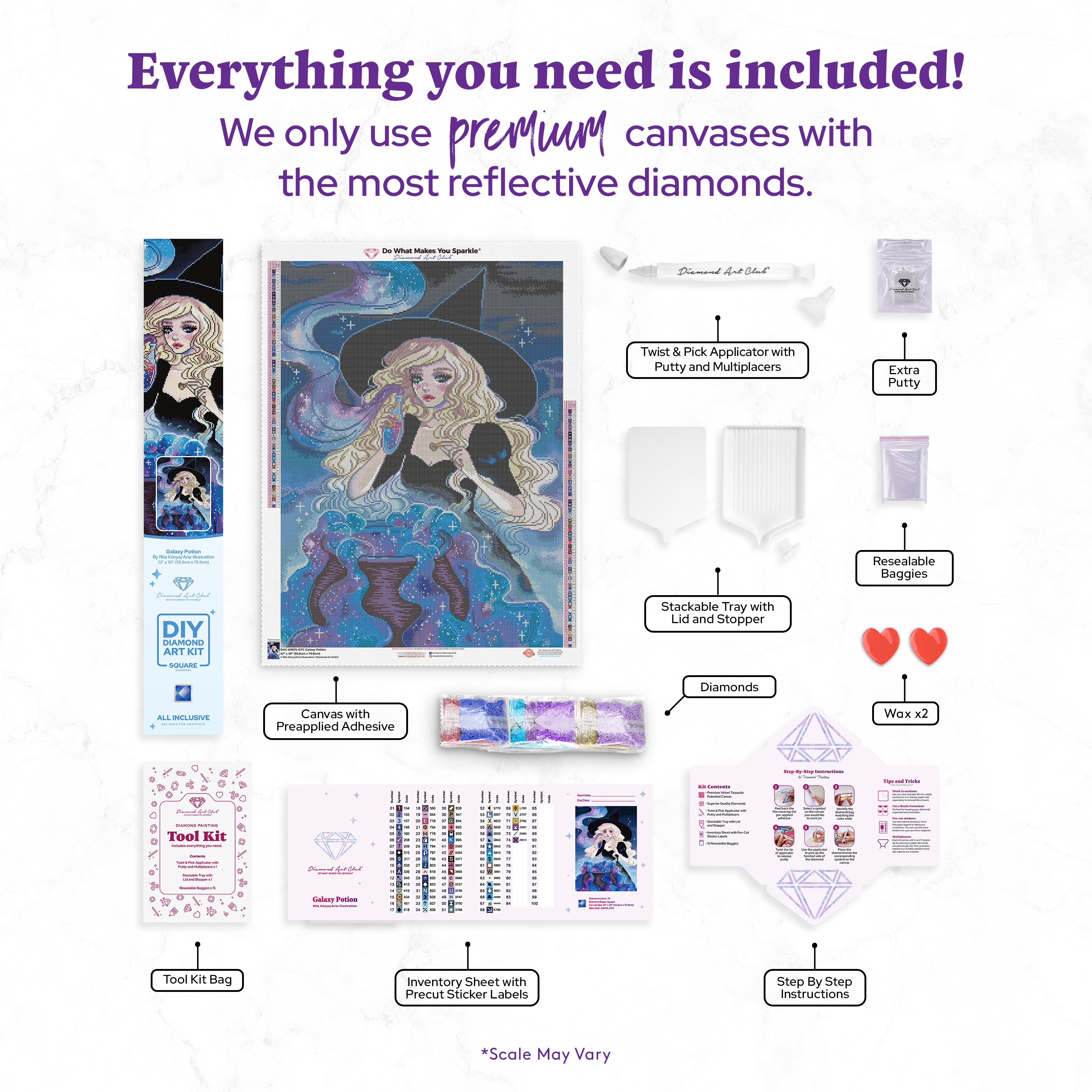 Galaxy Potion – Diamond Art Club