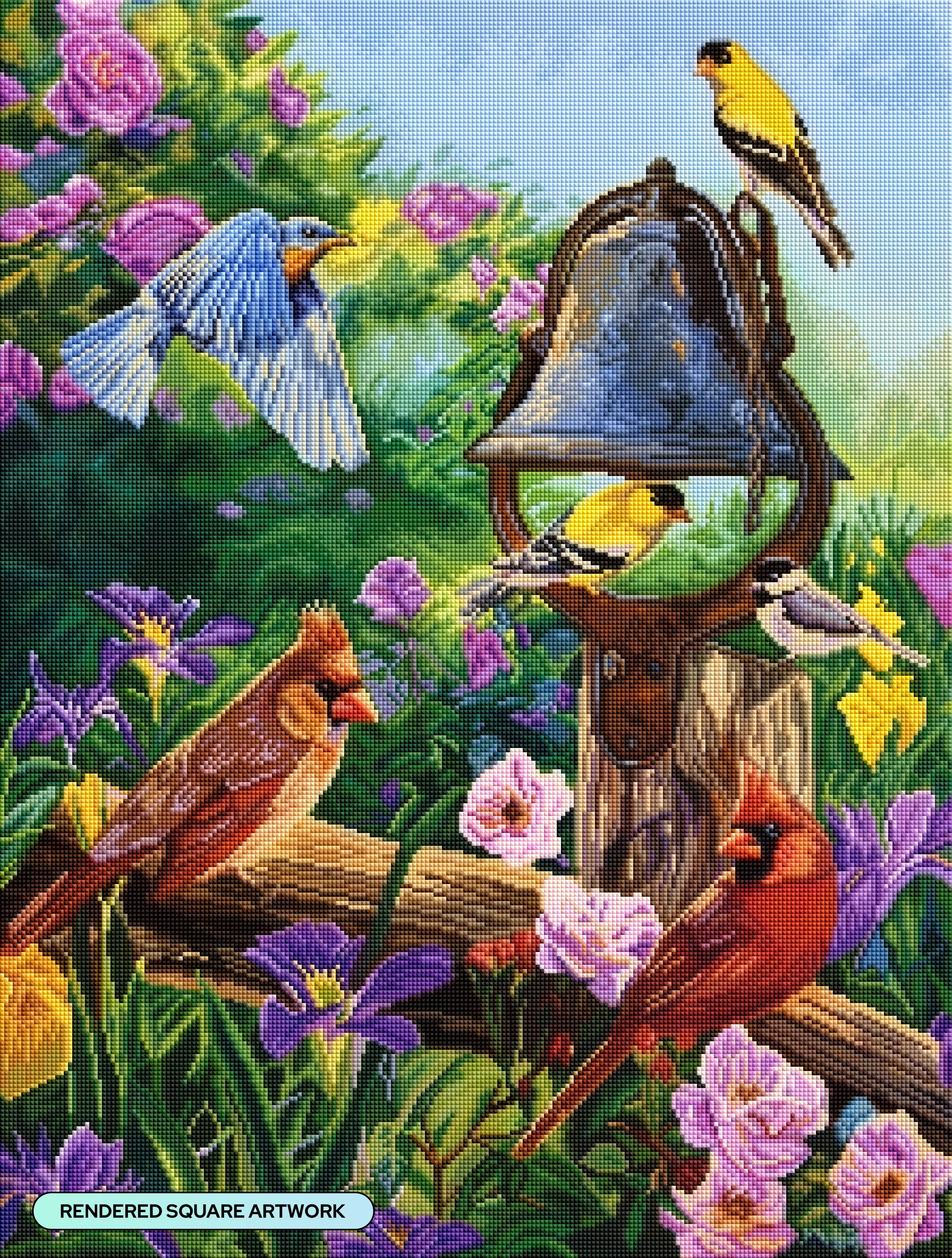 Garden Melodies – Diamond Art Club