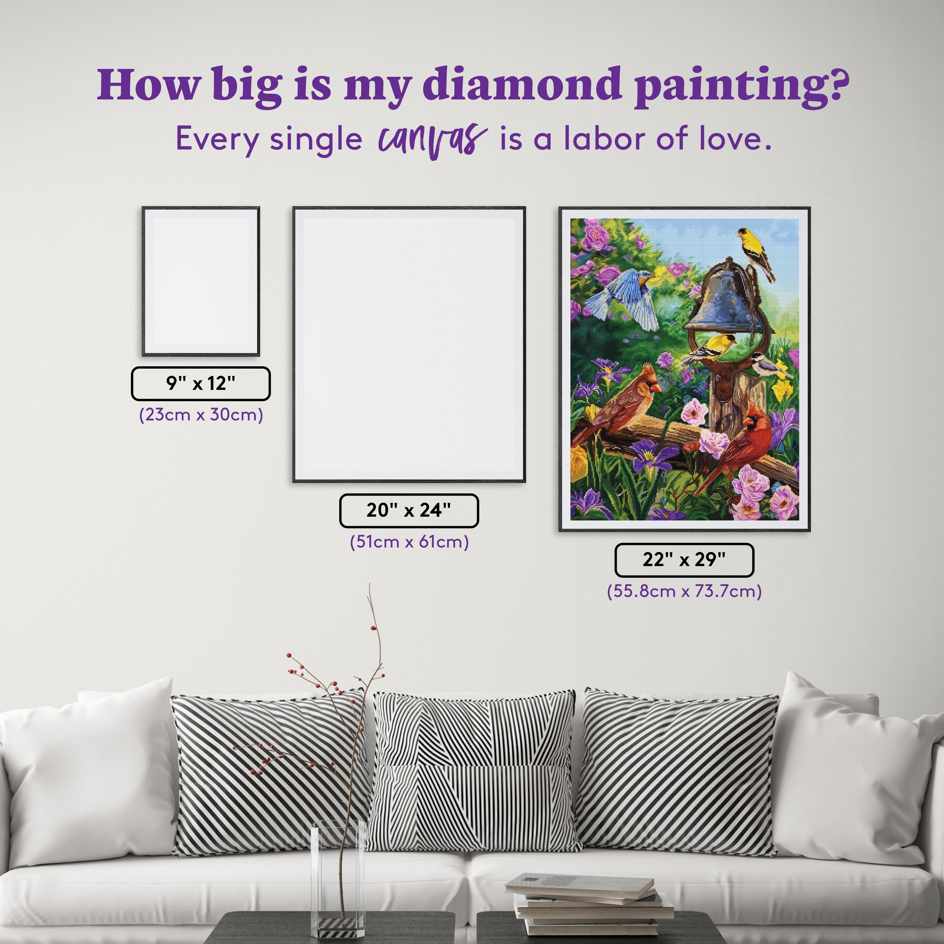 Garden Melodies – Diamond Art Club