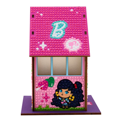 Diamond Painting Gem House - Barbie’s Villa 5.5" x 4.1" x 3.1" (14 x 10.5 x 8cm) / Round with 24 Colors / 2,590