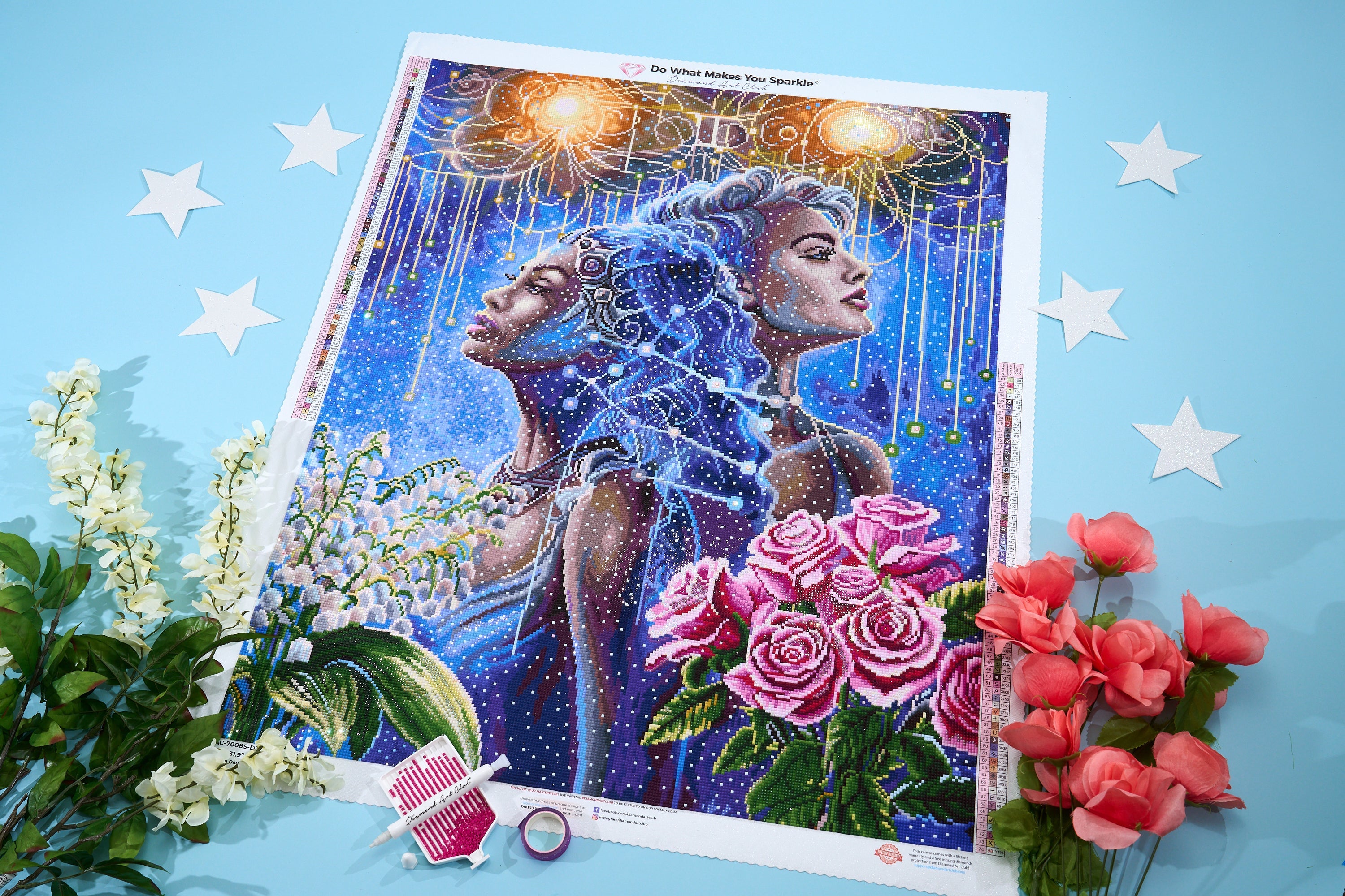 Gemini Diamond Painting Kit – Diamond Art Club