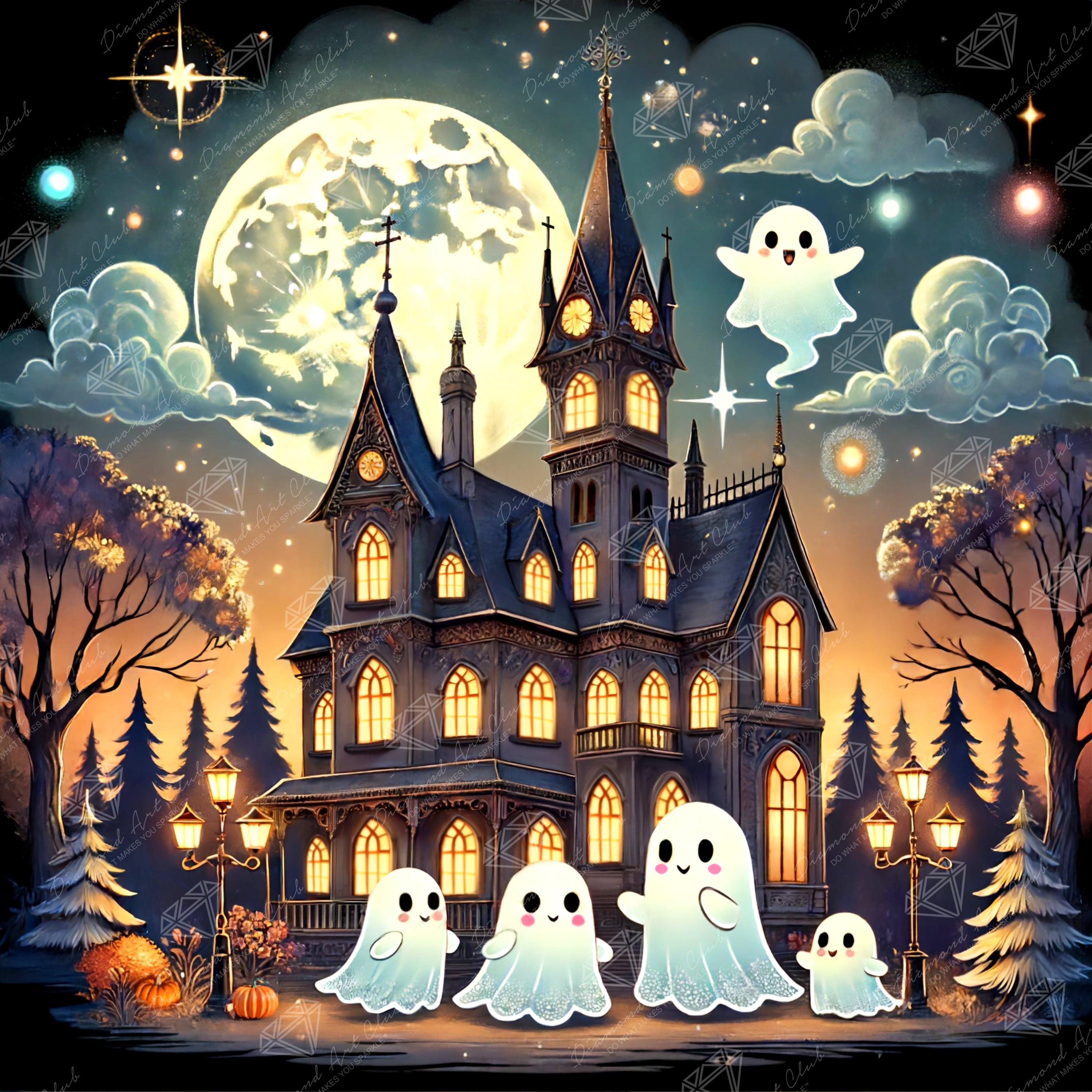 Ghost Family – Diamond Art Club