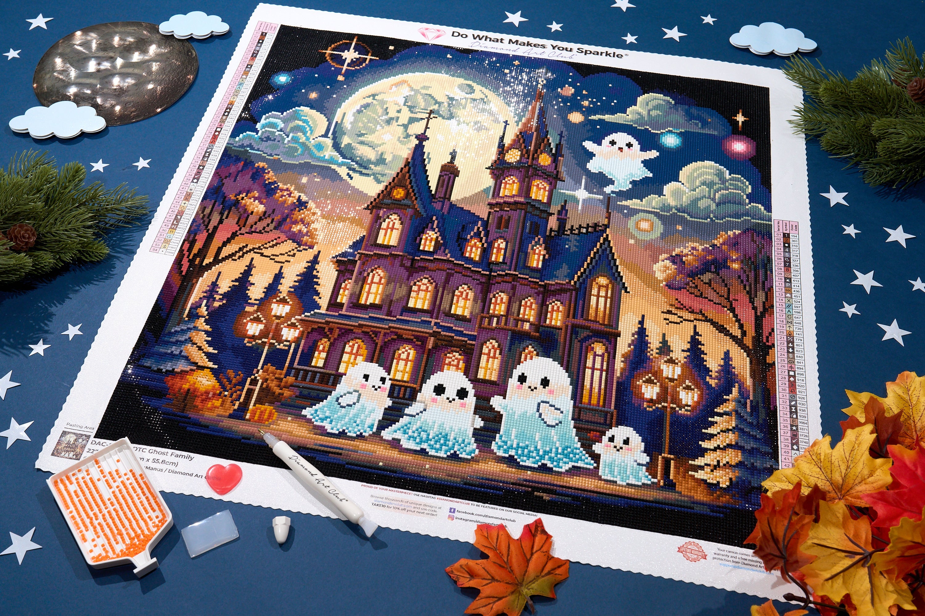 Ghost Family – Diamond Art Club