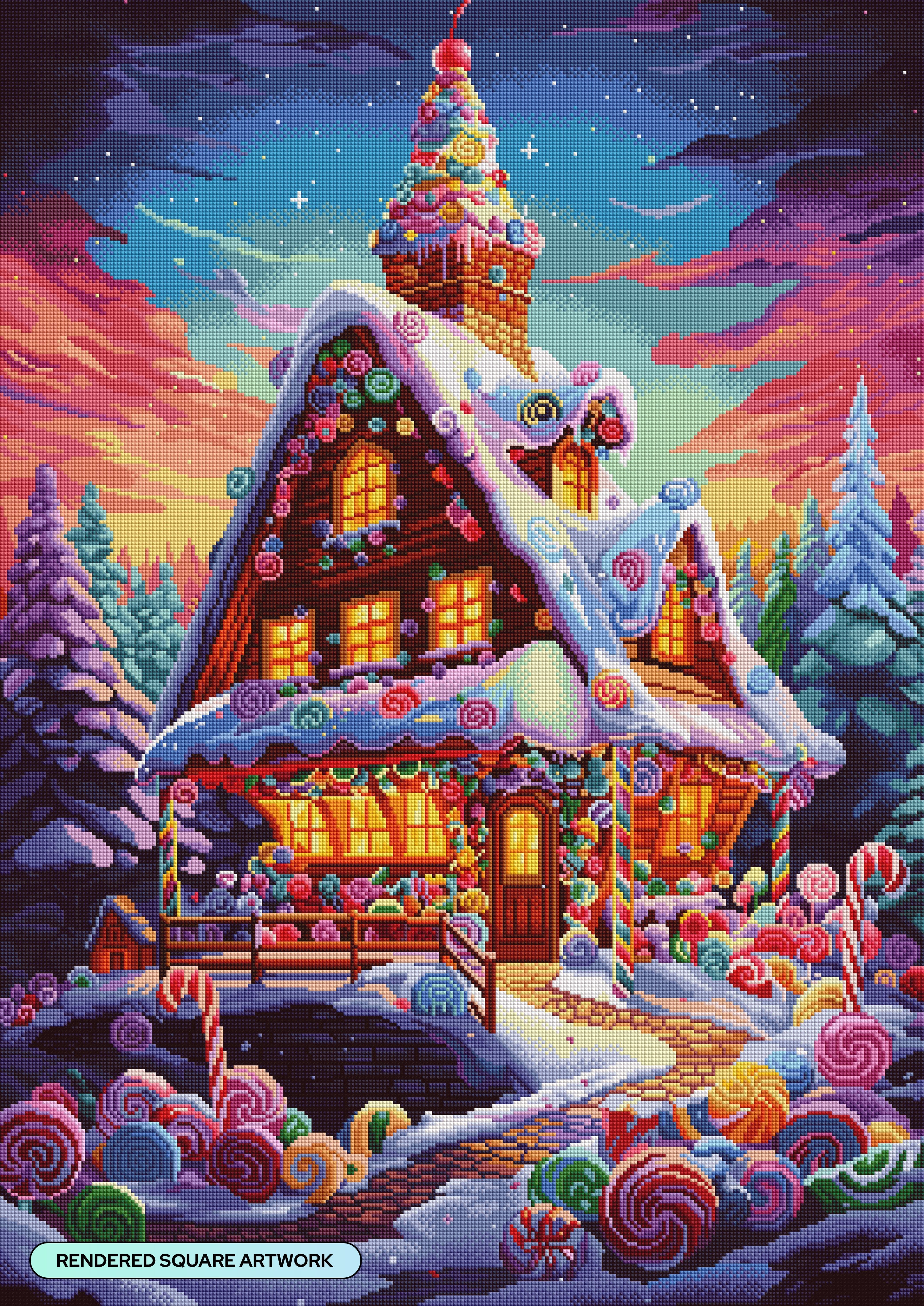 Gingerbread Chalet – Diamond Art Club