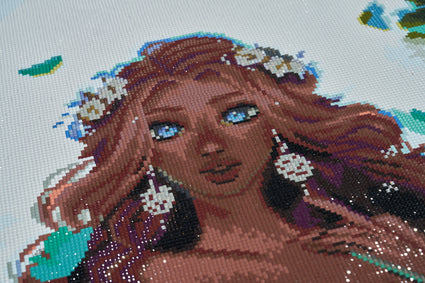 Diamond Painting Goddess of Water 23.6" x 35.4" (60cm x 90cm) / Square with 52 Colors including 5 Fairy Dust Diamonds and 1 Iridescent Diamond / 87,001