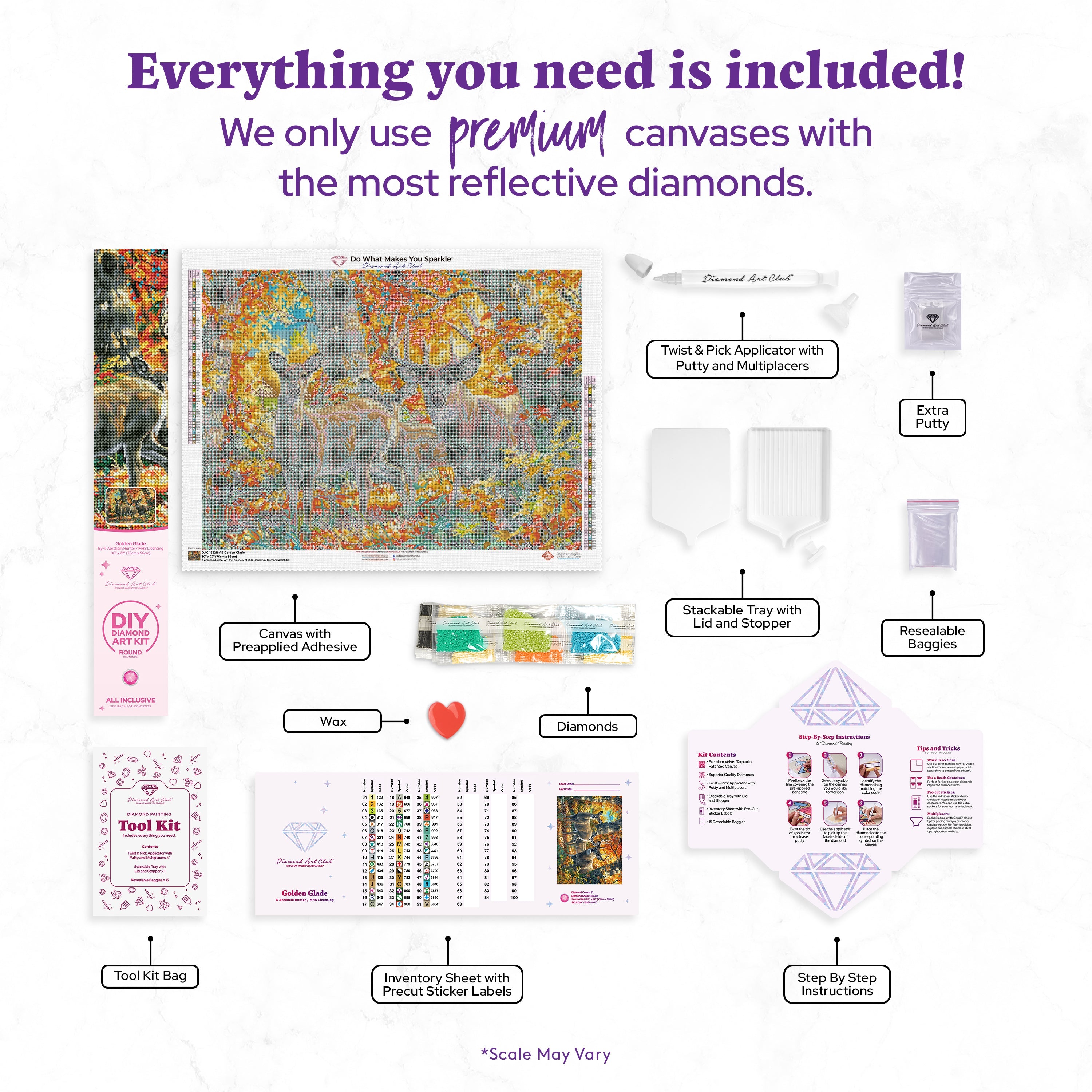 Golden Glade – Diamond Art Club